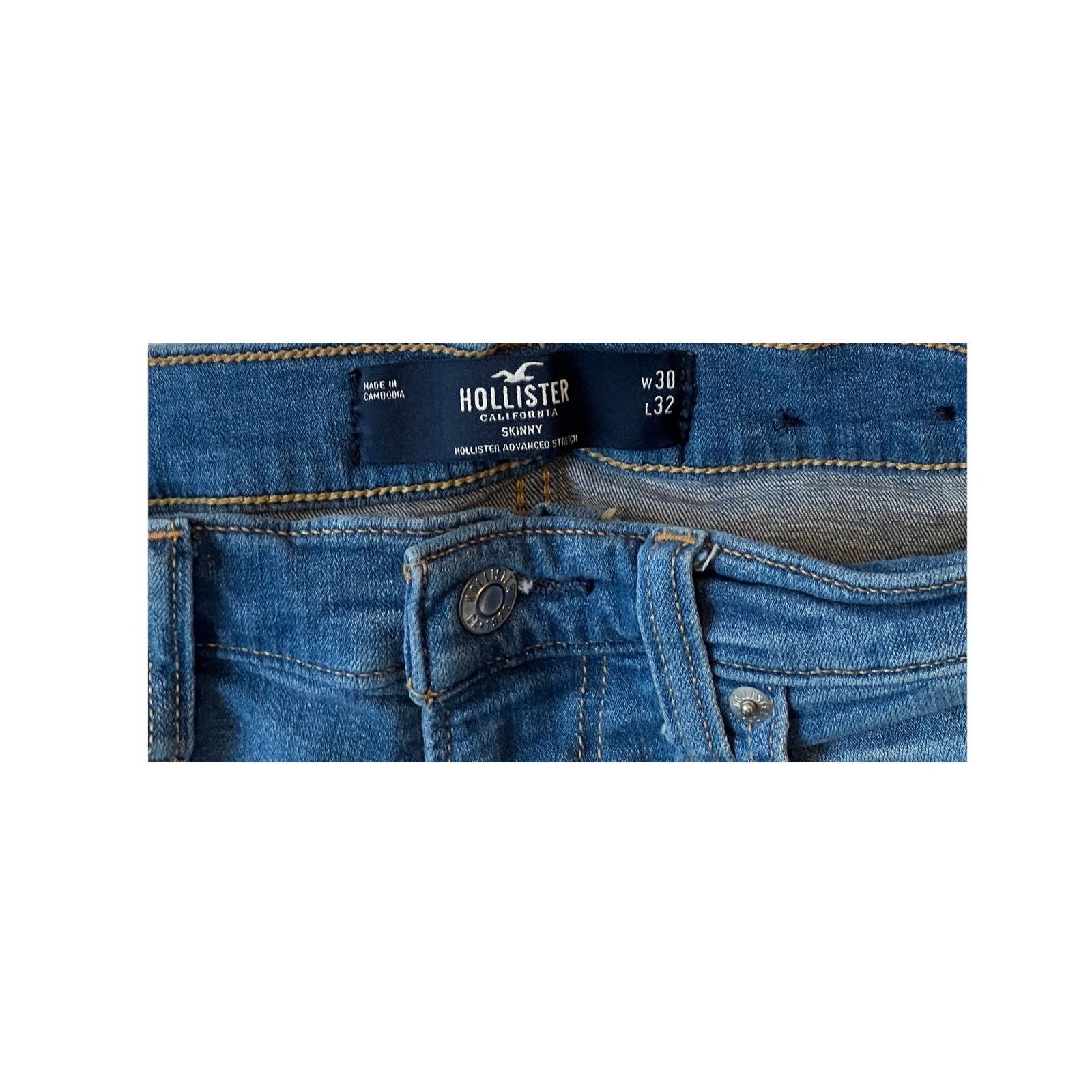 Hollister Hollister Mens Skinny Jeans Mens 30x32 Size US 30 / EU 46 - 5 Thumbnail