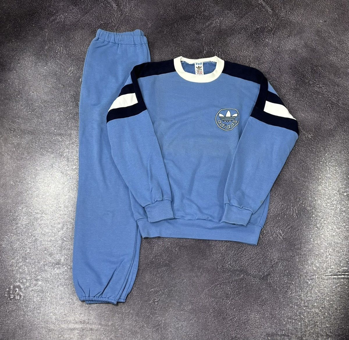 Adidas Vintage 90s Adidas Y2K Logo Hype Retro Sweat Tracksuit Size US M / EU 48-50 / 2 - 1 Thumbnail