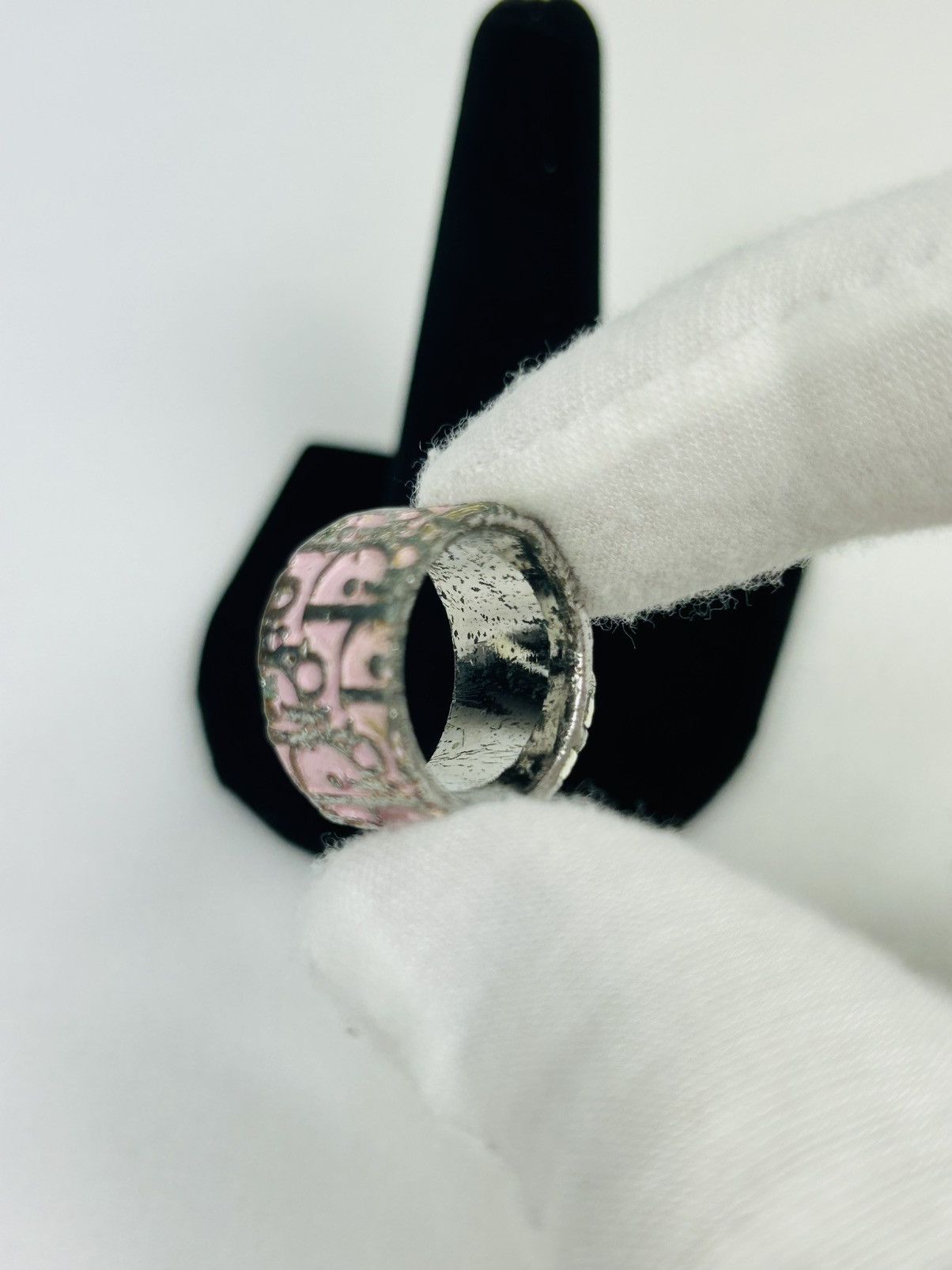 Dior Dior Pink Trotter 2 Ring Size 5 Size ONE SIZE - 4 Thumbnail