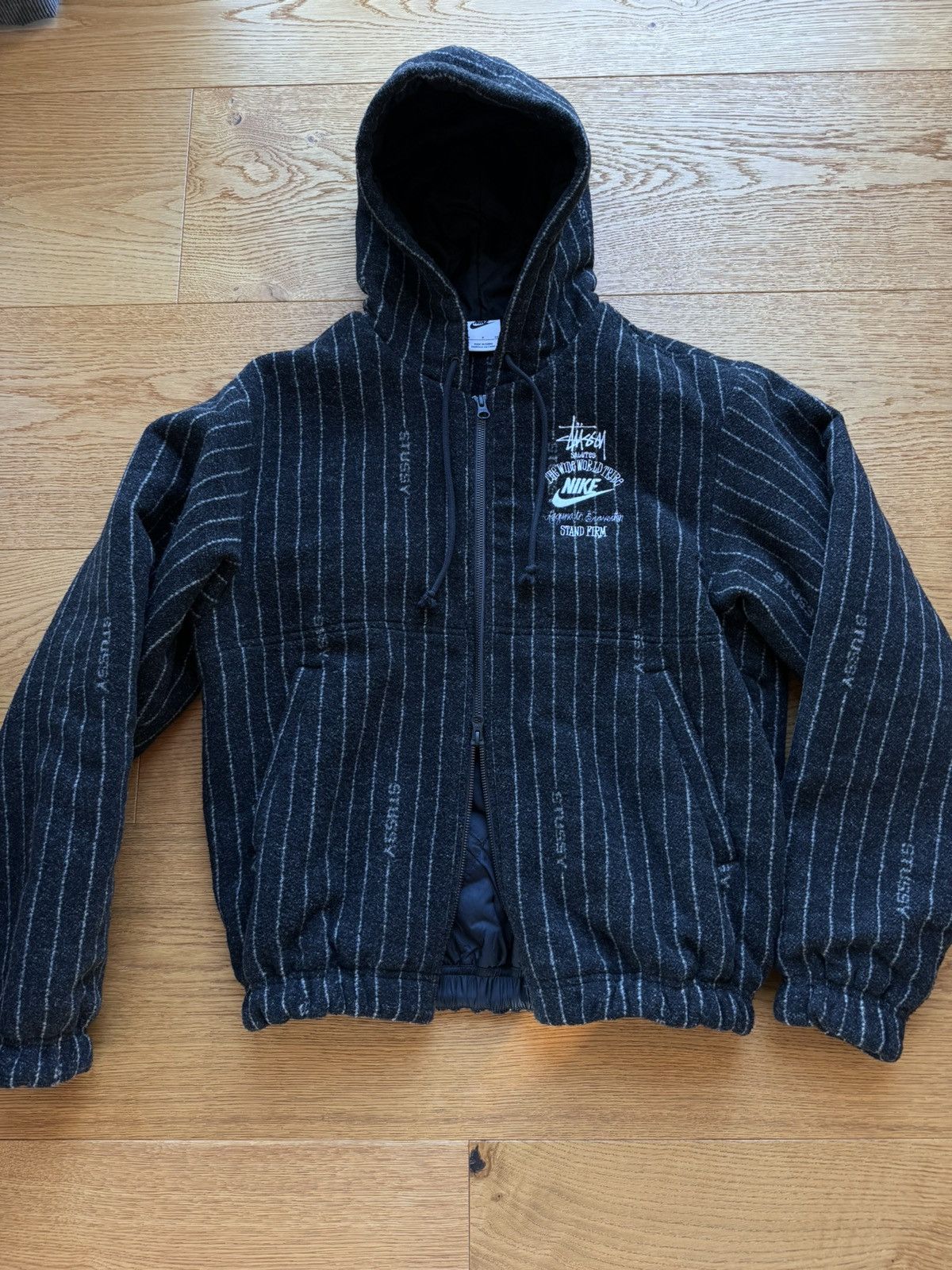 Nike × Stussy Nike x Stüssy pinstripe jacket | S Size US S / EU 44-46 / 1 - 3 Thumbnail