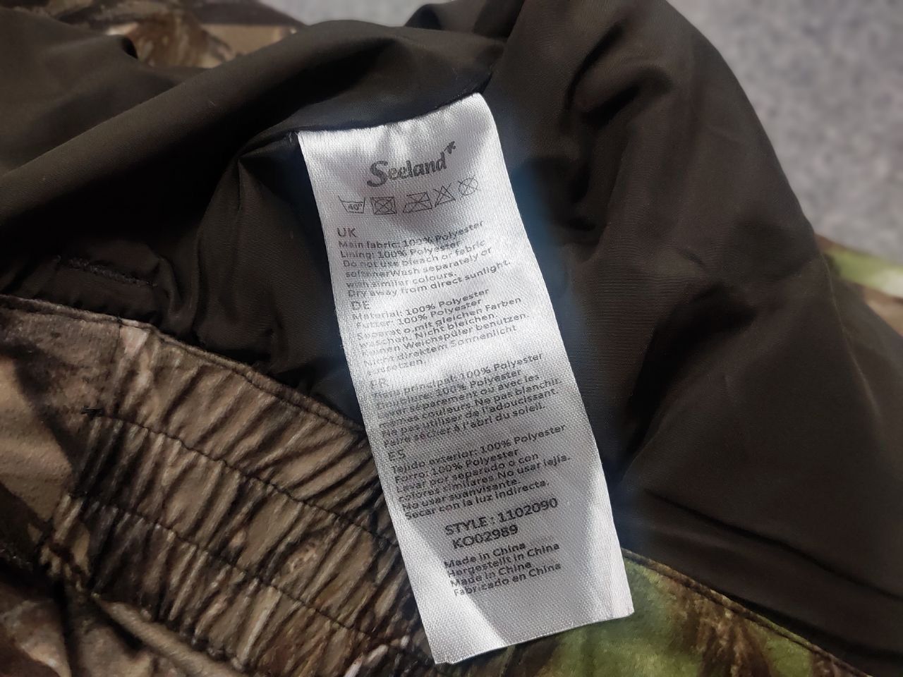 Realtree Seeland Realtree waterproof trousers Cargo Pants Y2k Style Size US 34 / EU 50 - 20 Thumbnail