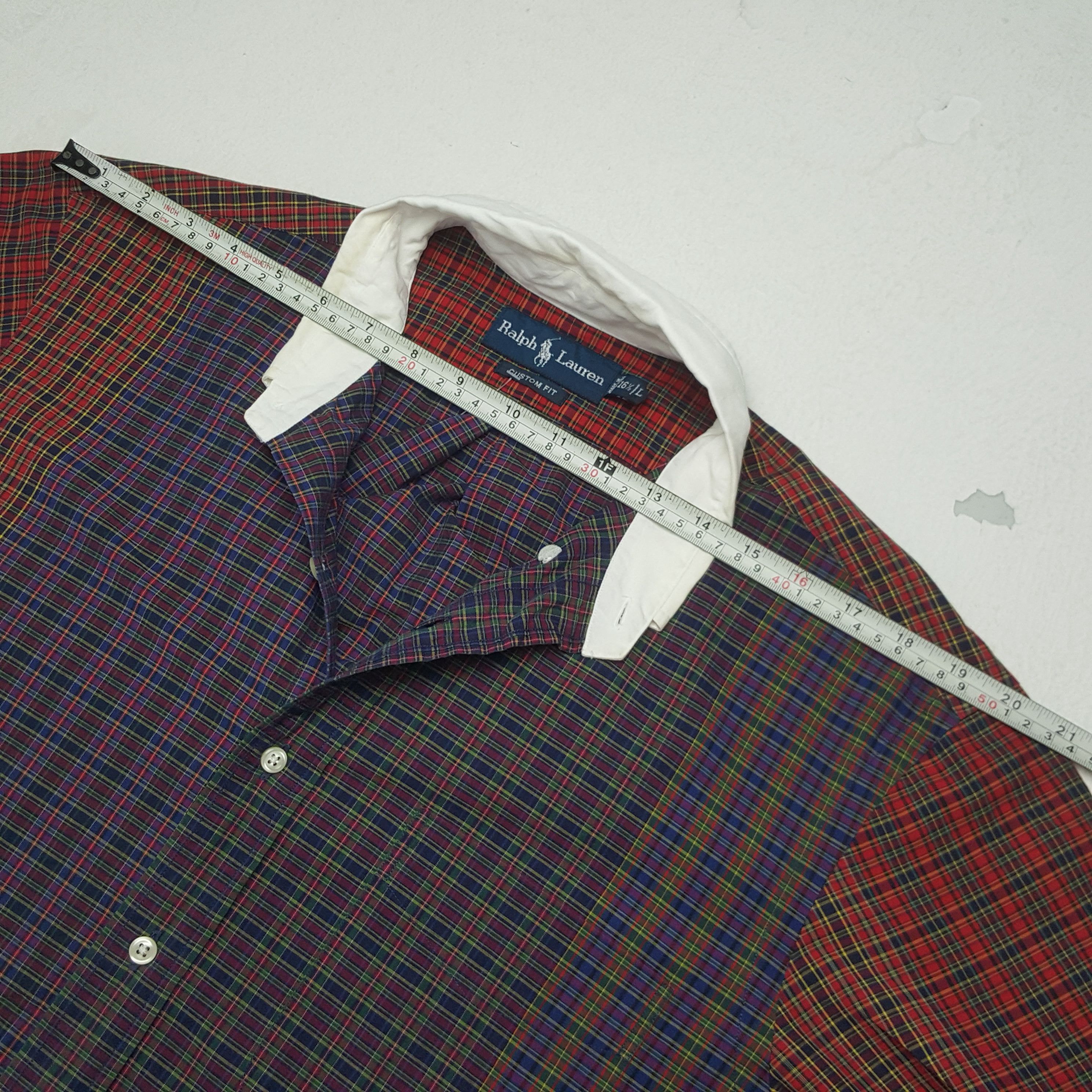 Ralph Lauren × Vintage Vintage Ralph Lauren American Brand Flannel Shirt Button Up Size US XL / EU 56 / 4 - 5 Thumbnail