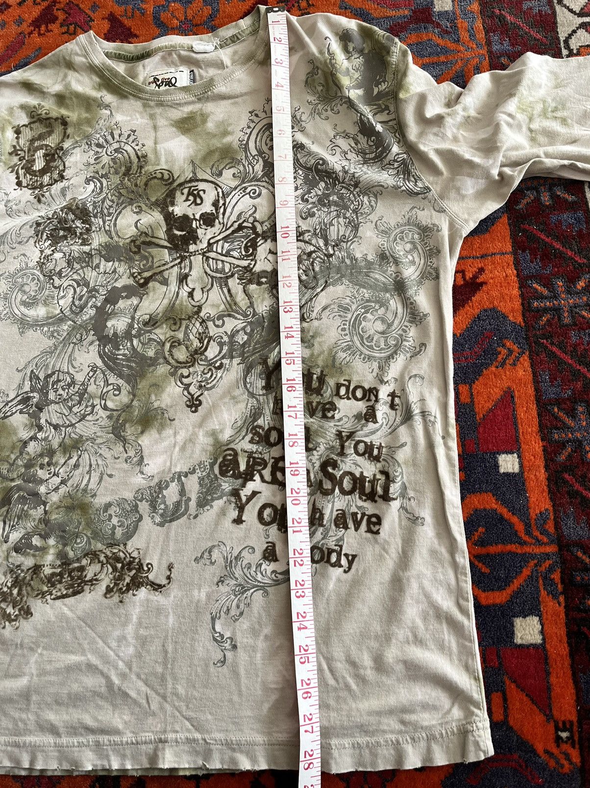 Affliction Vintage Y2K triple 5 soul affliction style shirt Size US XL / EU 56 / 4 - 12 Thumbnail