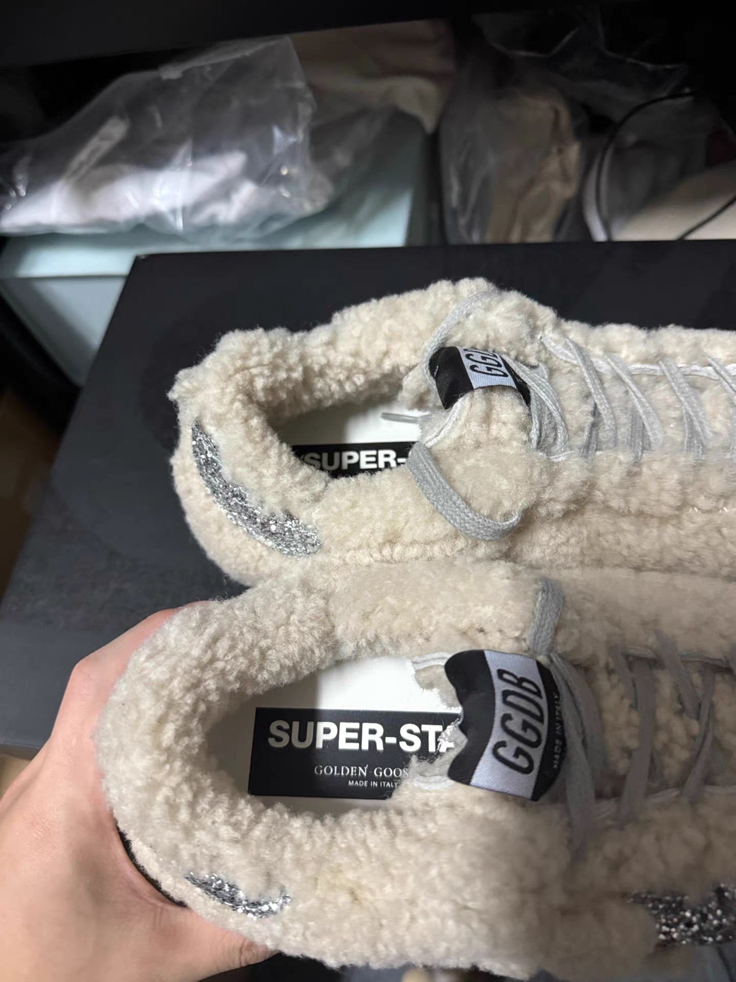 Golden Goose Golden Goose GGDB Super Star Fur Sneakers K6 Size US 9 / IT 39 - 4 Thumbnail