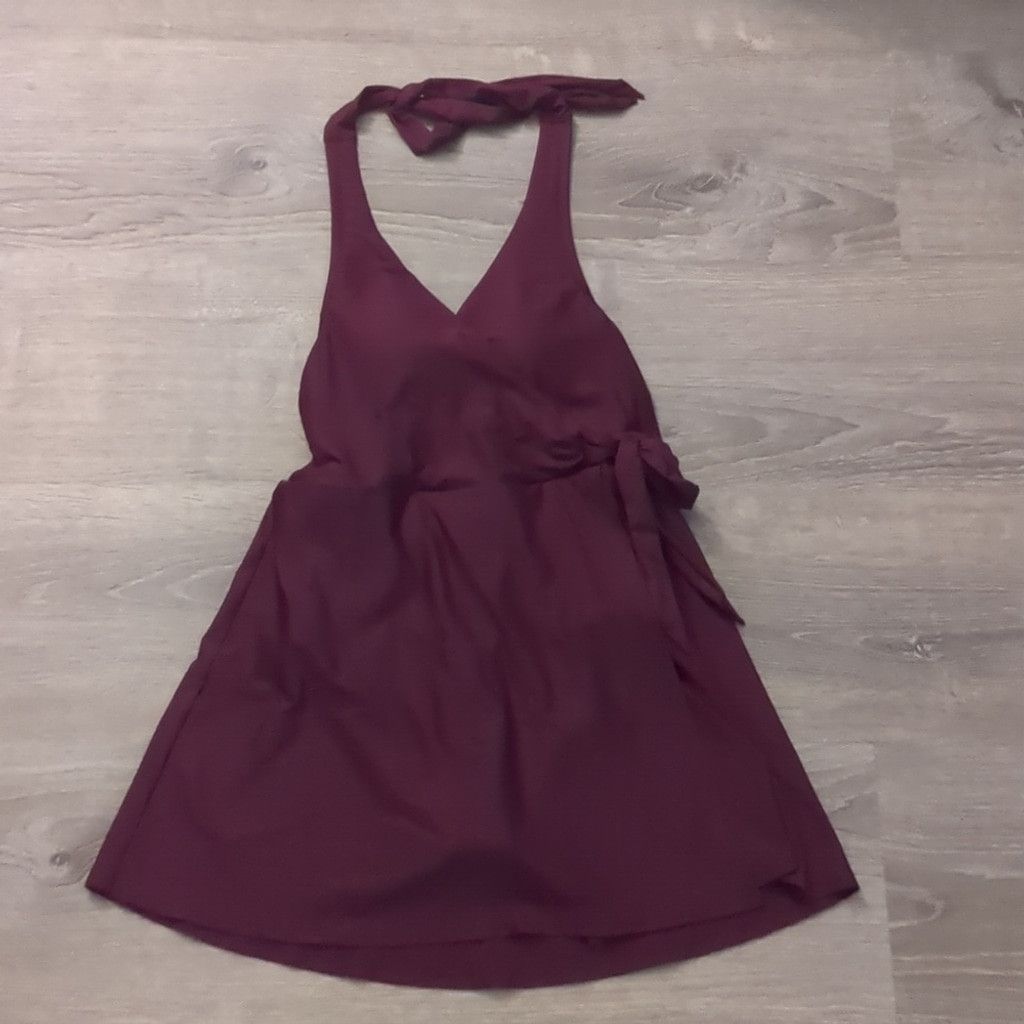 J.Crew J. Crew purple halter swim dress size 6 Size ONE SIZE - 1 Thumbnail