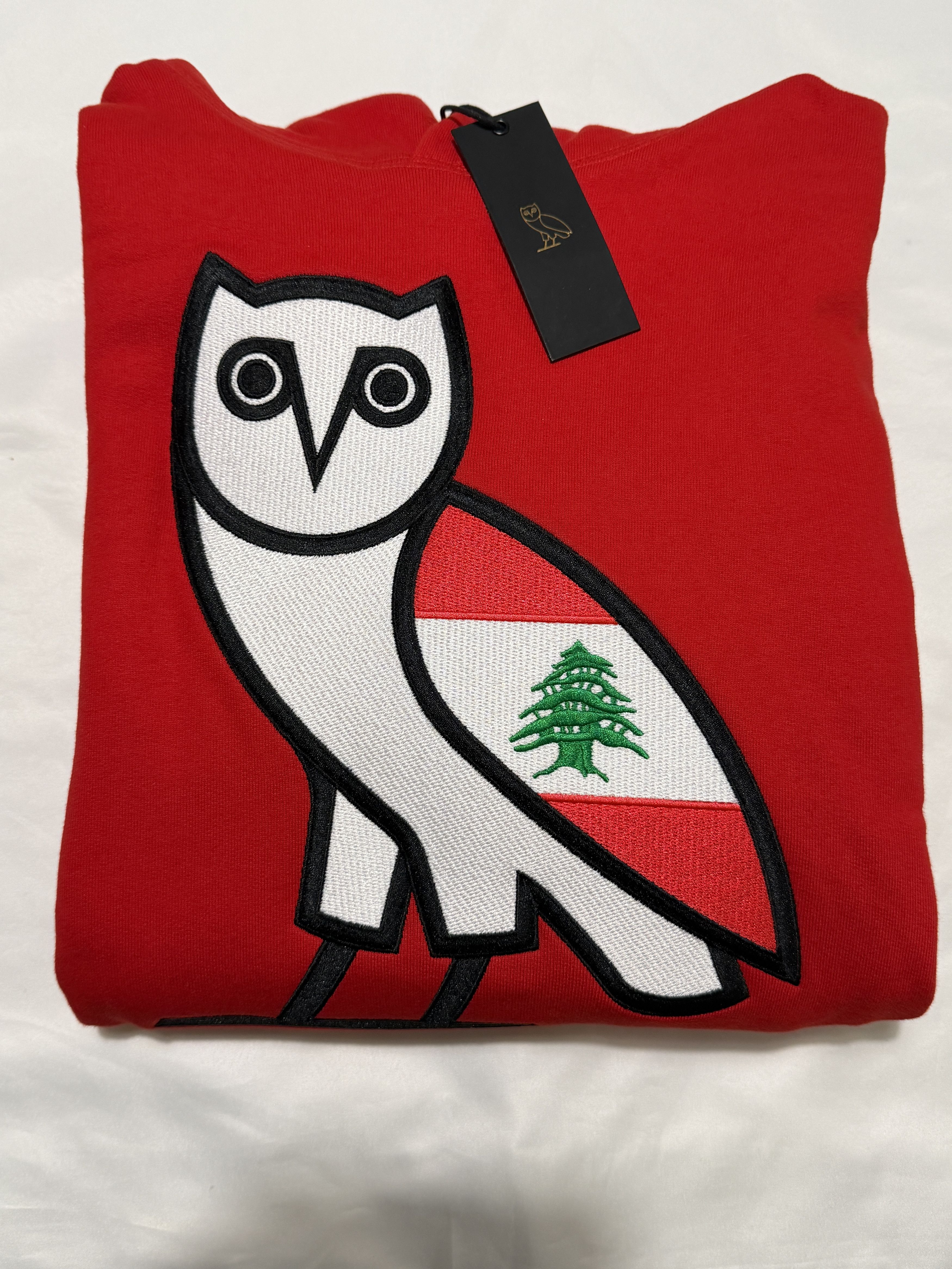 Drake 🌶🔥RAREST🌶🔥OVO Cedar of Lebanon OG Owl Hoodie 🇱🇧 🦉 Size US L / EU 52-54 / 3 - 5 Thumbnail