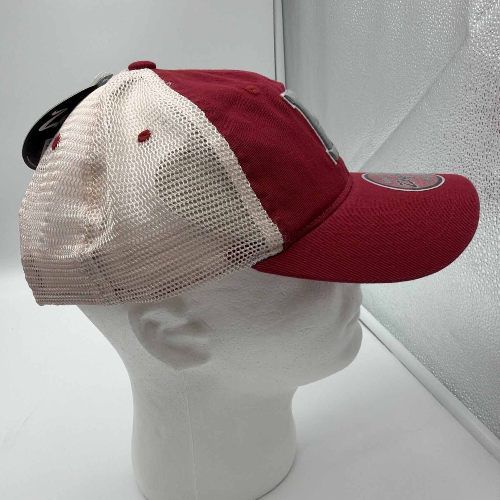 Zephyr Rutgers Hat Cap One Size Red Cream Gray SnapBack Zephyr Size ONE SIZE - 7 Thumbnail
