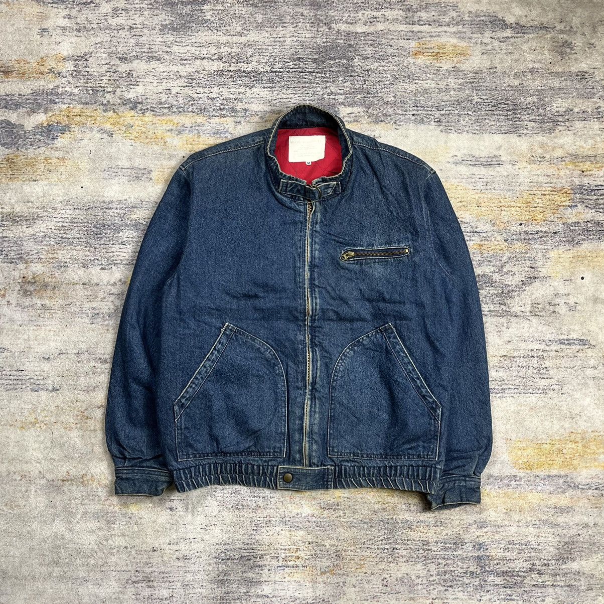 Edwin Vintage 90s Edwin fatigue denim work jacket Size US M / EU 48-50 / 2 - 1 Thumbnail