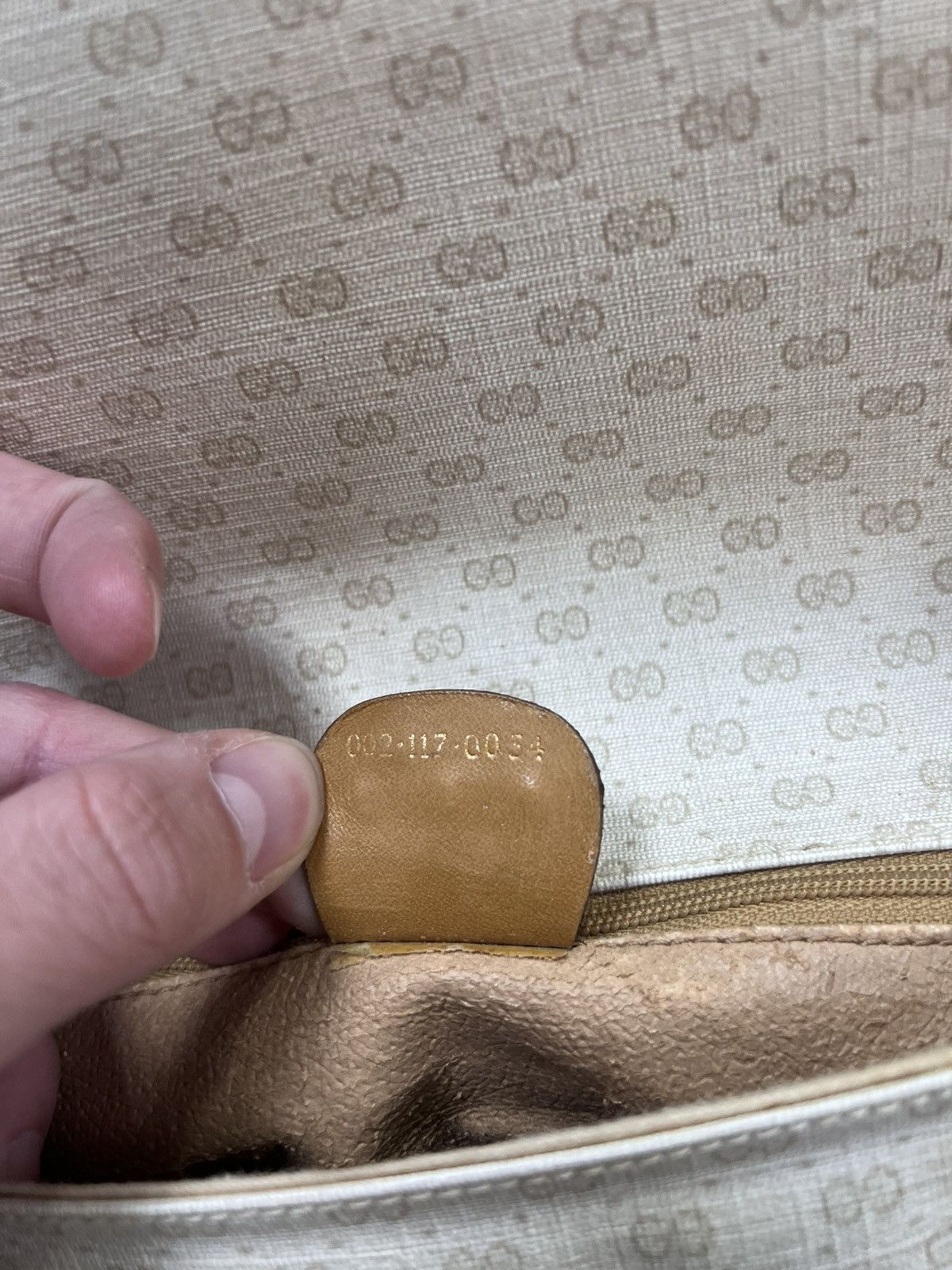 Gucci Gucci shoulder bag beige canvas Size ONE SIZE - 8 Thumbnail