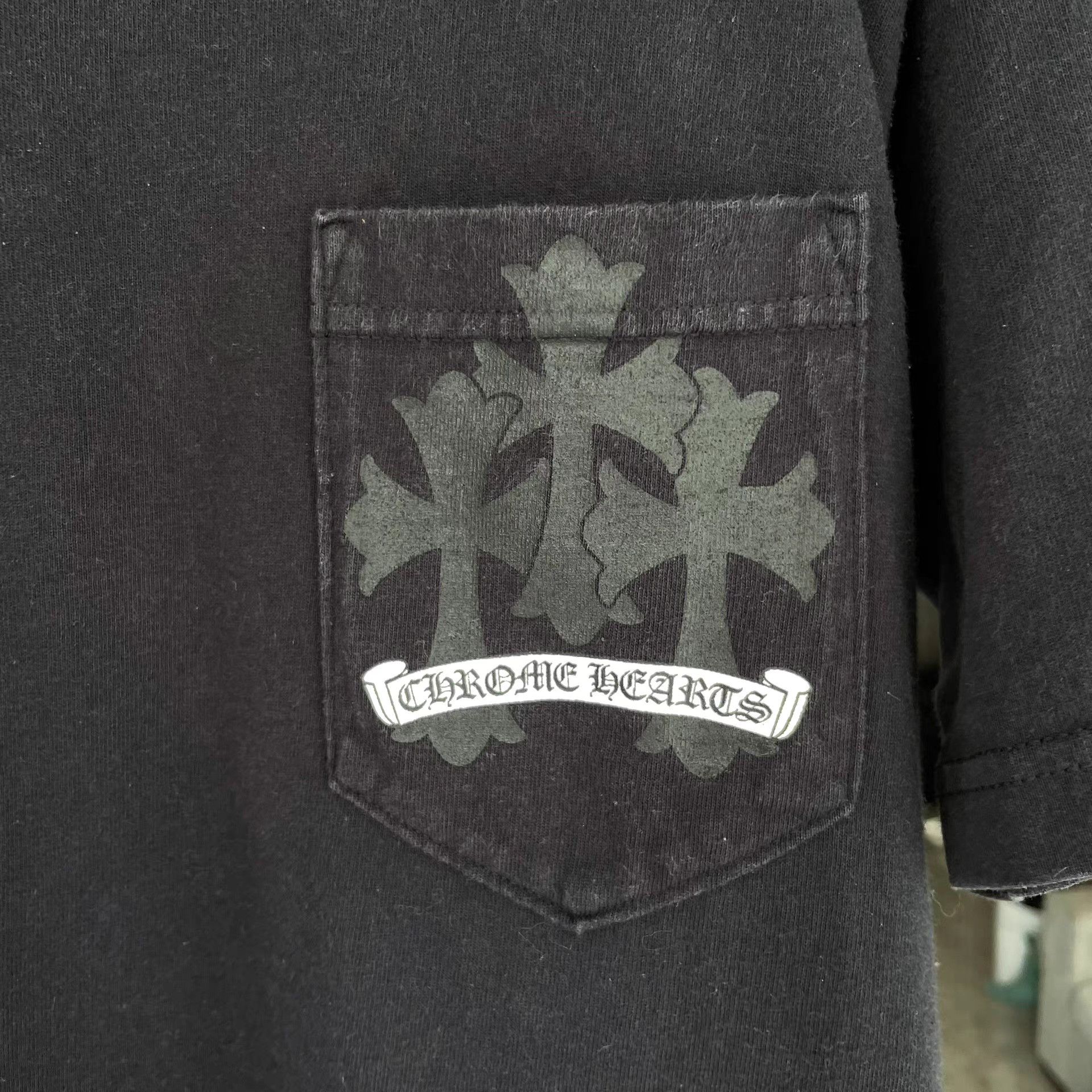 Chrome Hearts Chrome Hearts Black Short Sleeve T-Shirt Size US S / EU 44-46 / 1 - 3 Thumbnail