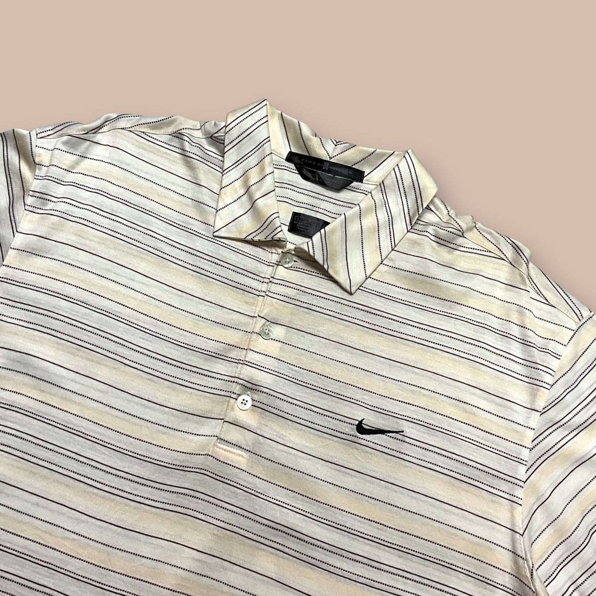 Nike × Tiger Woods 90s Nike Golf Tiger Woods Polo shirt Size US L / EU 52-54 / 3 - 4 Thumbnail