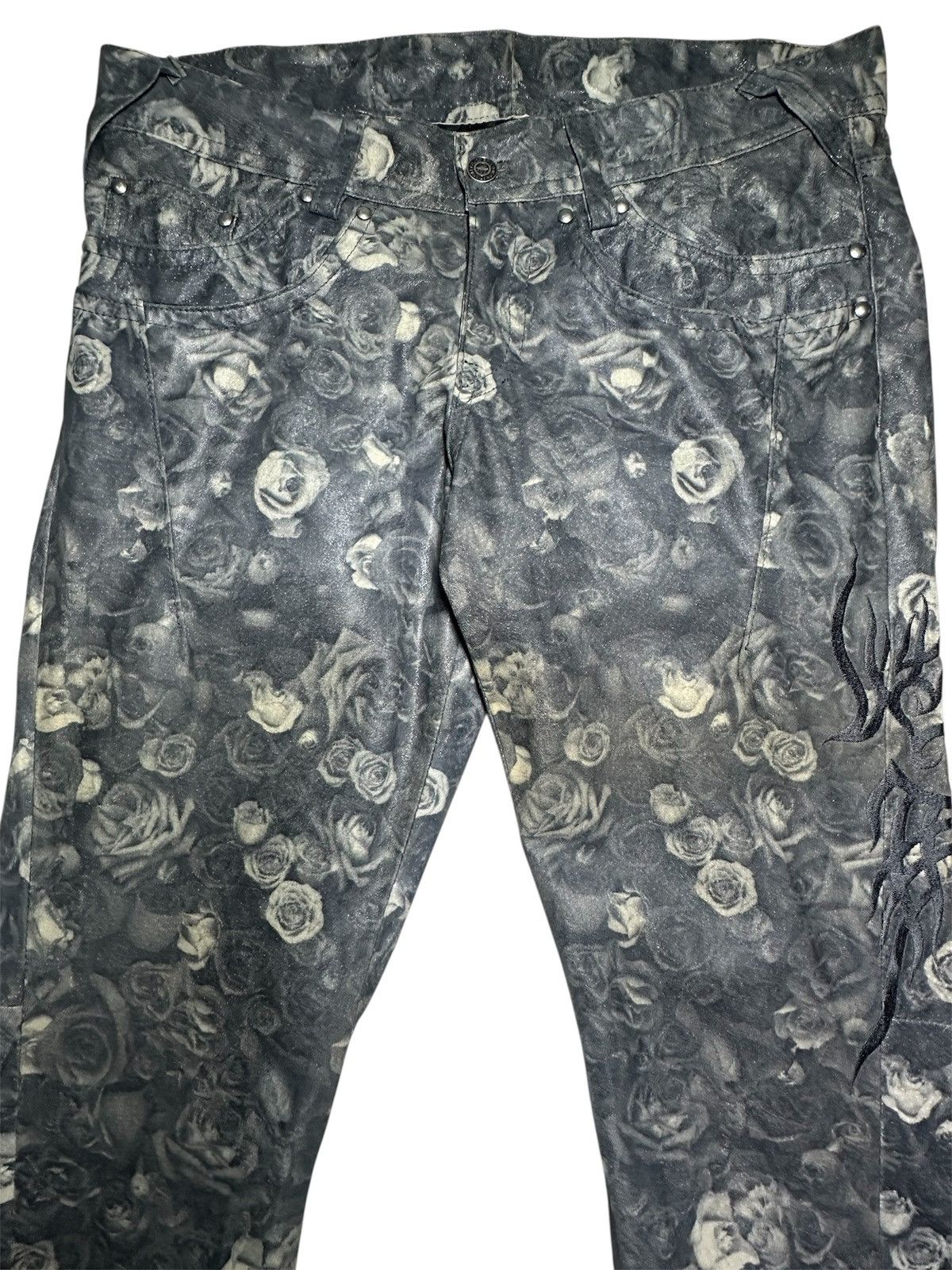 Tornado Mart Tornado Mart Leather Flare Pants Size US 33 - 3 Thumbnail