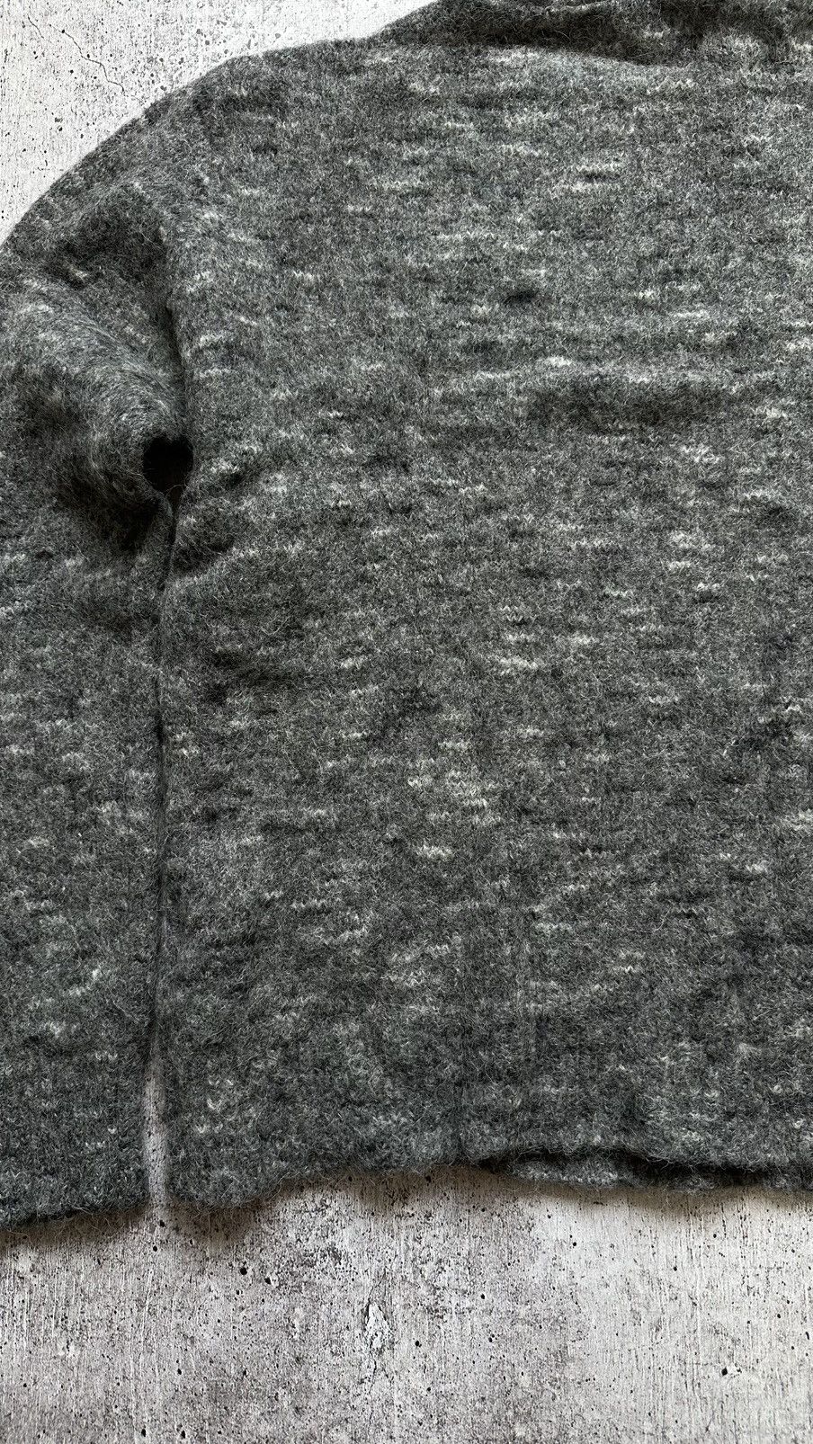 Our Legacy Our Legacy AW15 Alpaca Wool Grey Sweater Size US M / EU 48-50 / 2 - 19 Thumbnail