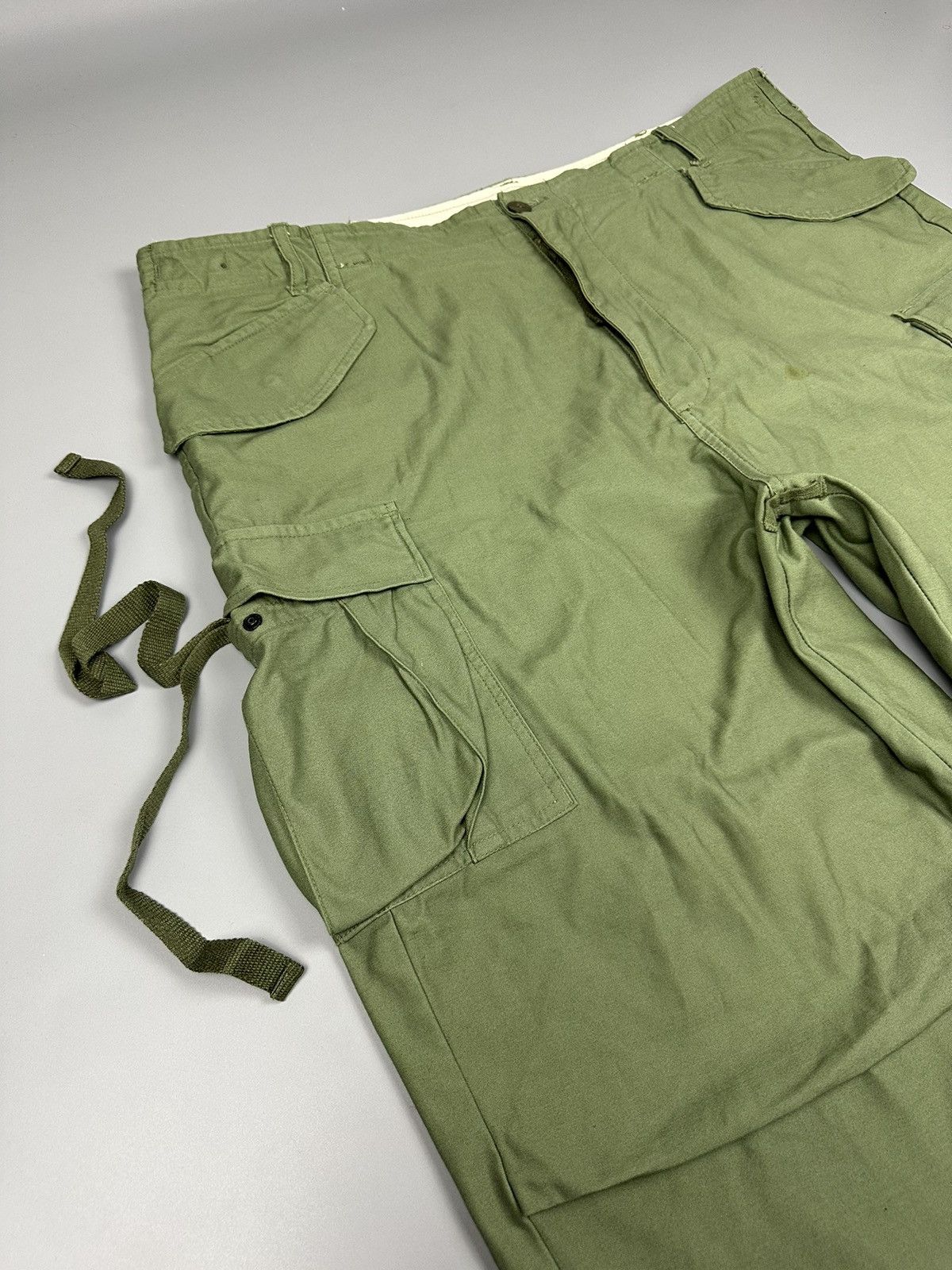 Vintage Vintage Military Baggy Parachute Cargo Pants Size US 44 / EU 60 - 3 Thumbnail