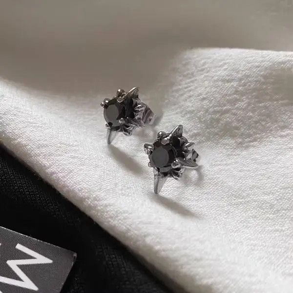 Japanese Brand Retro punk earrings Size ONE SIZE - 2 Thumbnail