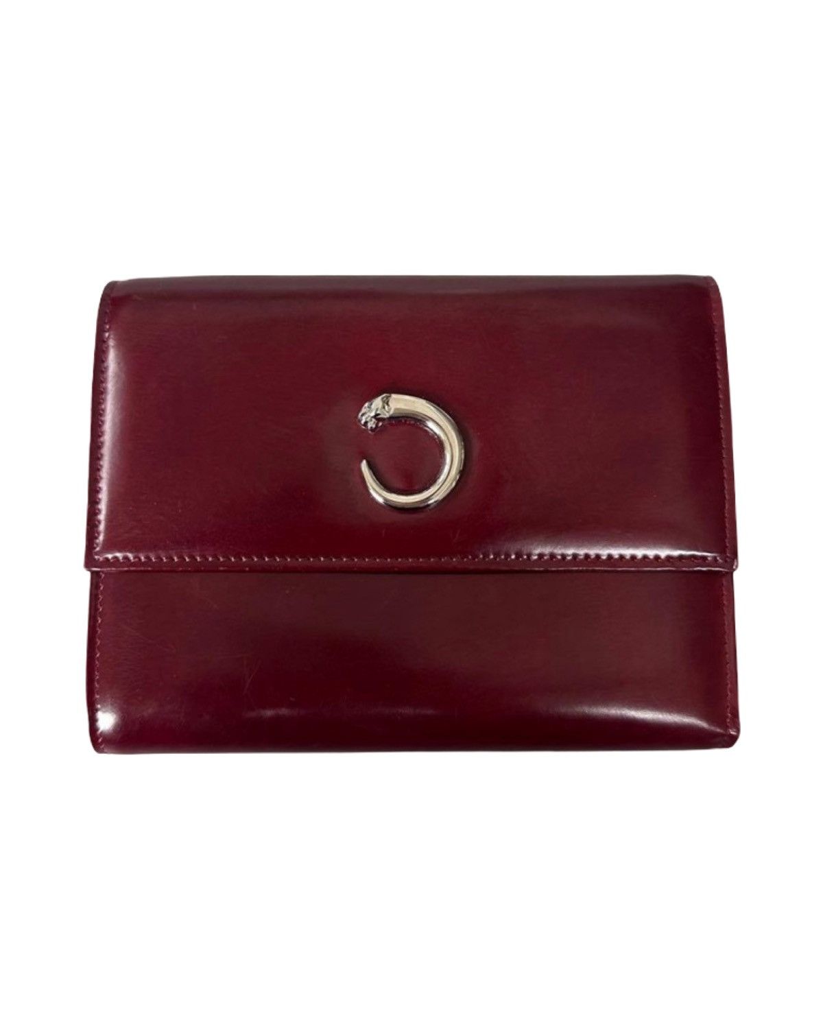 Cartier 🇫🇷MADE IN FRANCE🇫🇷 Cartier Leather Wallet Size ONE SIZE - 1 Thumbnail