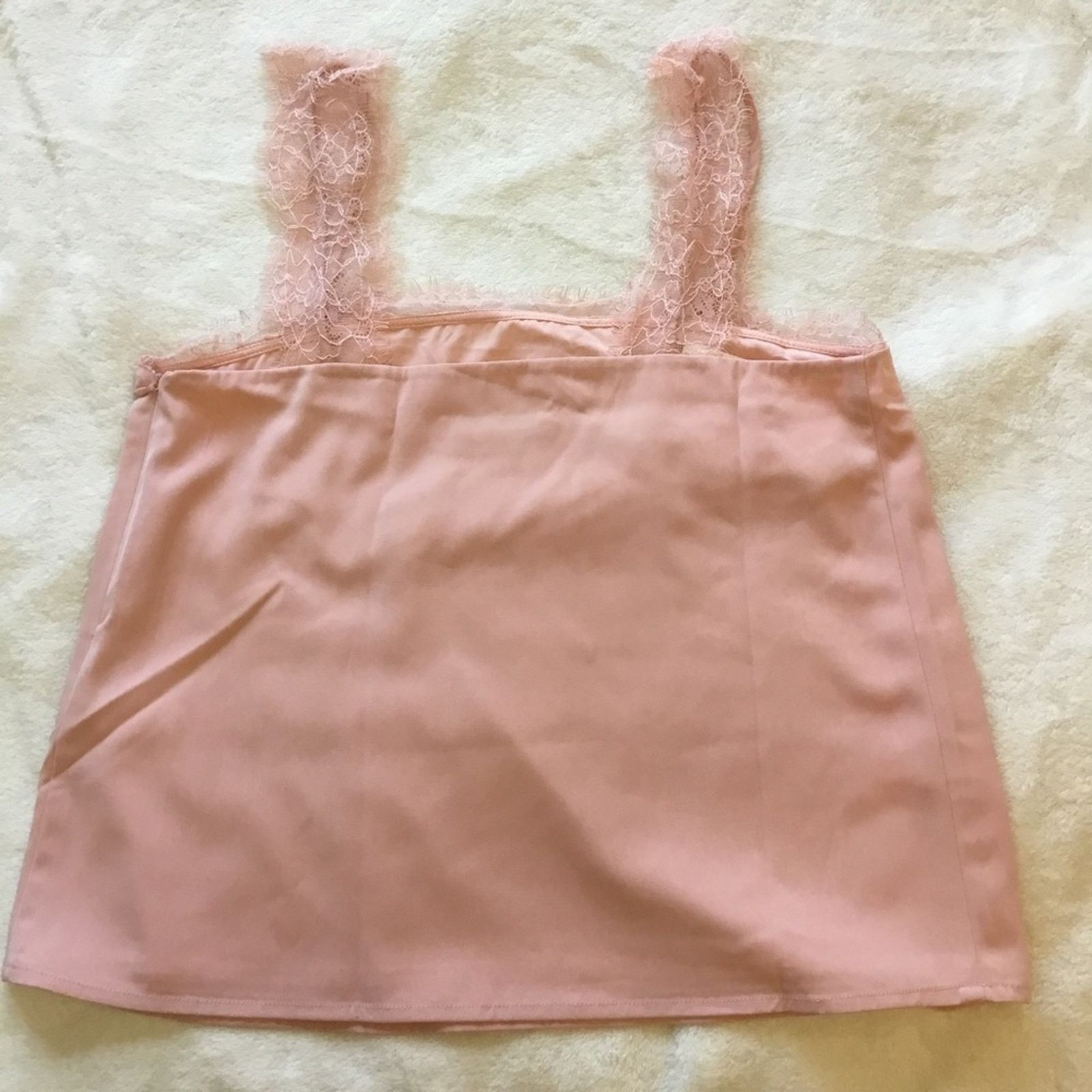 Other Love Bonito Pink Amara Lace Trim Camisole Size M / US 6-8 / IT 42-44 - 5 Thumbnail