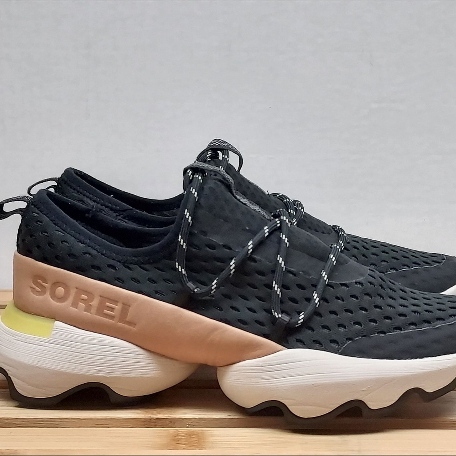 SOREL SOREL Womens Black Kinetic Impact Mesh Athletic Shoes Size 6 Size US 6 / IT 36 - 6 Thumbnail