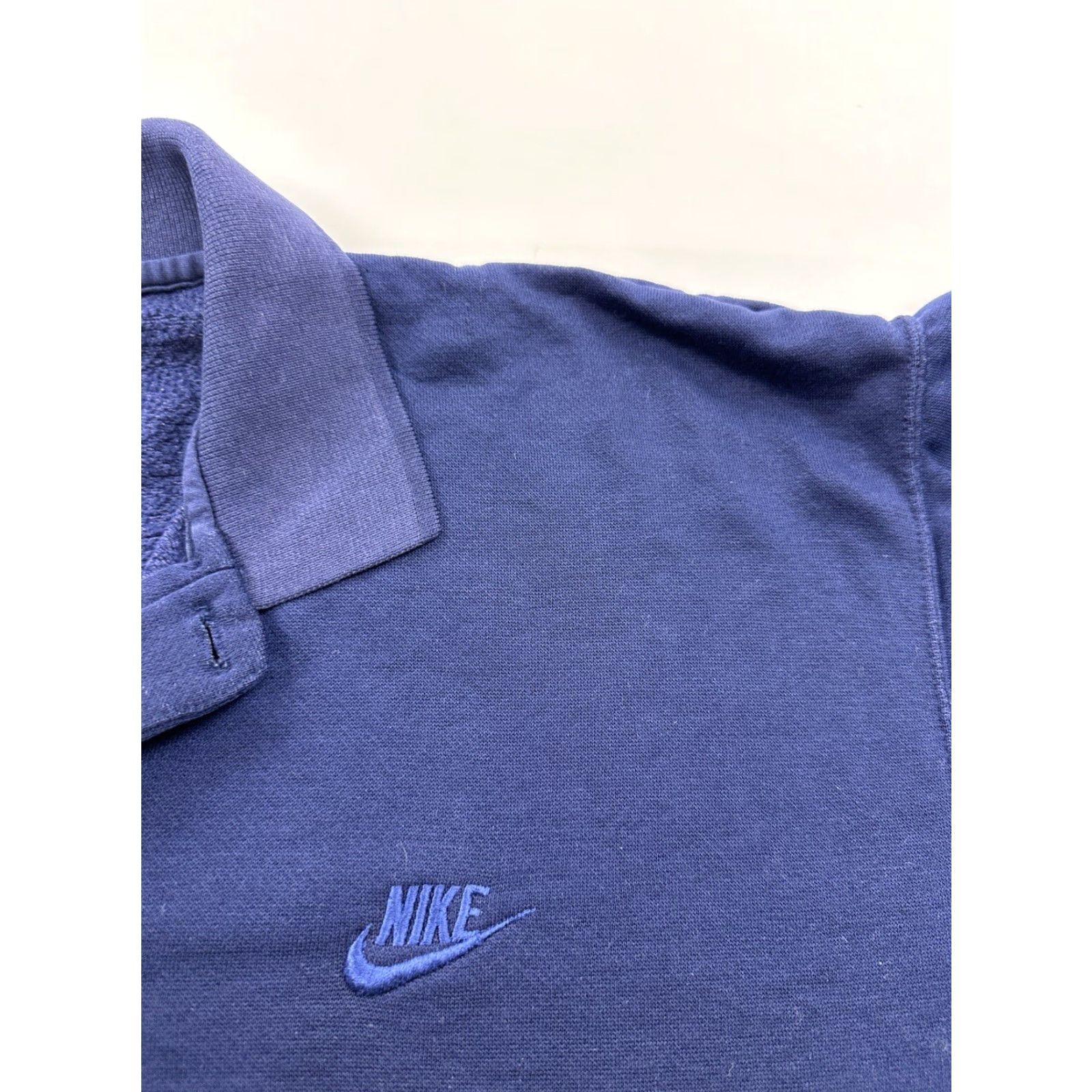 Nike VINTAGE Nike Shirt Mens Medium Blue 80s 90s Polo Short Sleeve Collared Polo Shirt Mens Blue 80s 90s Nike Size US M / EU 48-50 / 2 - 3 Thumbnail