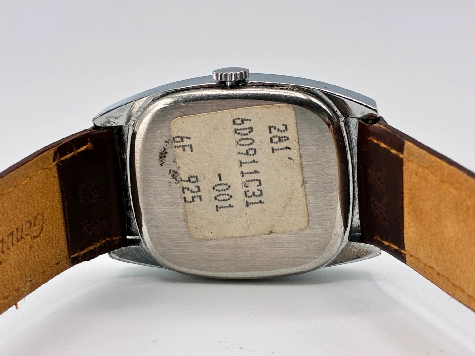 Other Starlux 17 Jewels Antichoc Vintage Wood Grain Dial Watch Size ONE SIZE - 2 Thumbnail