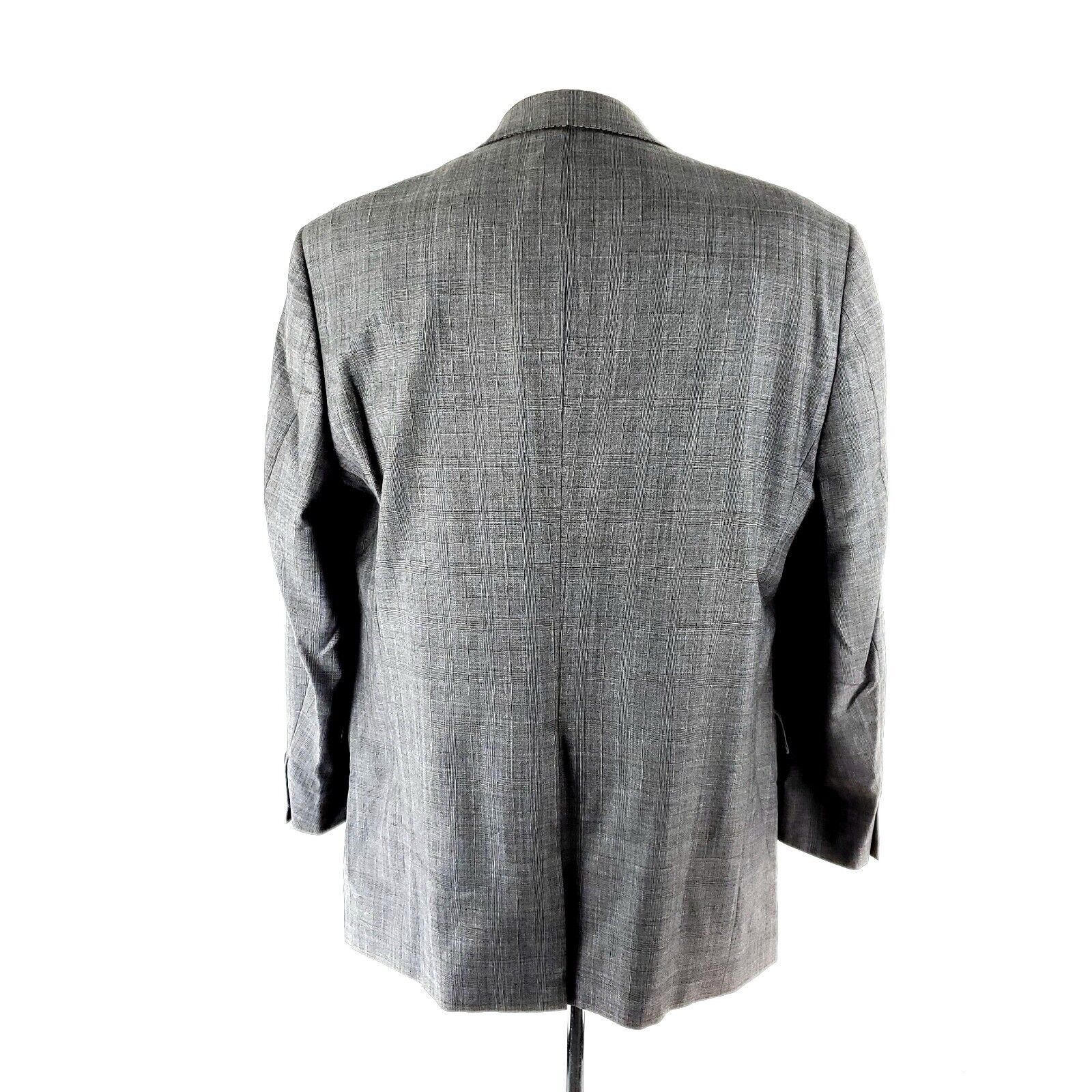 Hart Schaffner Marx Hart Schaffner Marx Gold Trumpeter Wool 2 Button Blazer 42L Size 42L - 5 Thumbnail