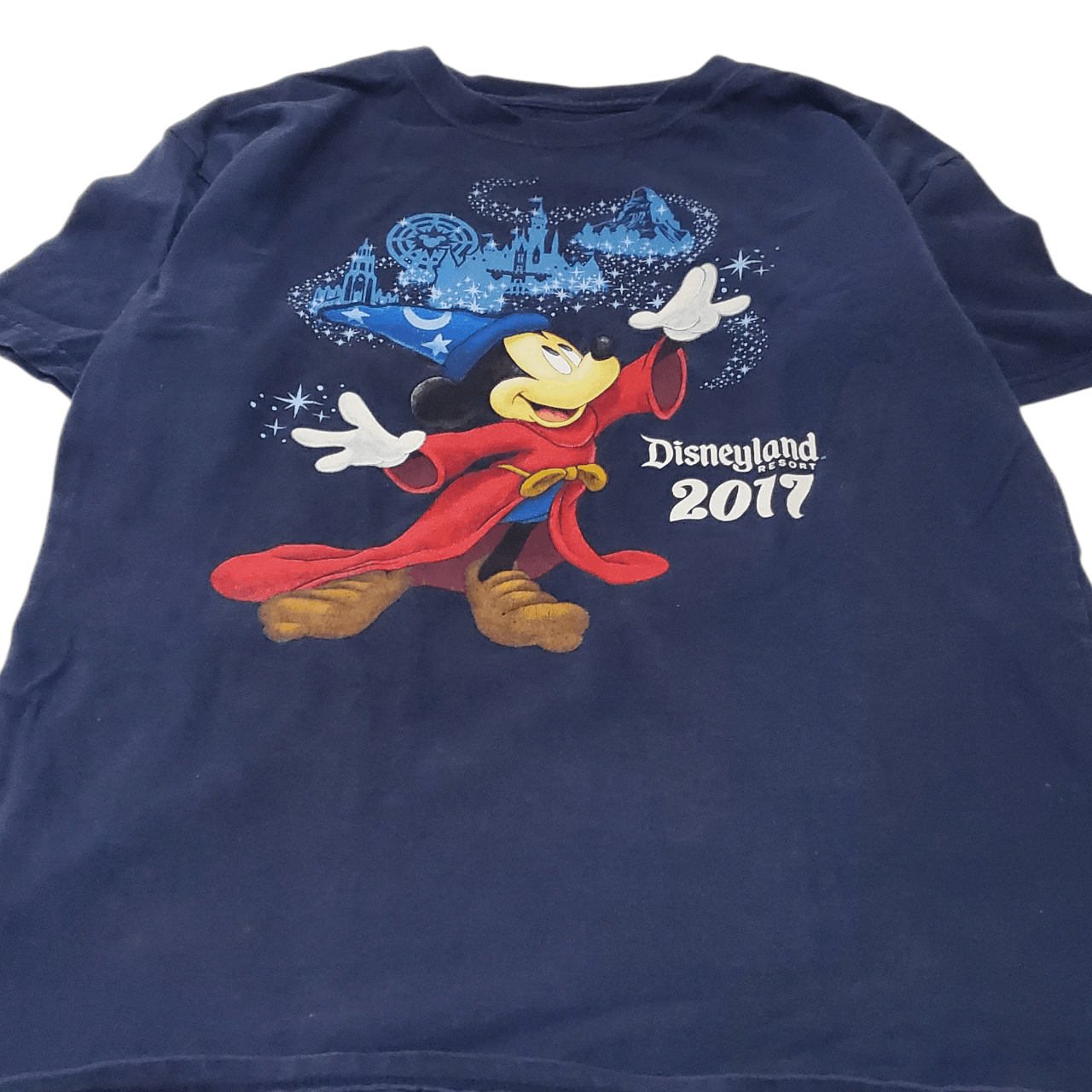 Vintage 2017 Disneyland Mickey Mouse Fantasia T-Shirt Size US M / EU 48-50 / 2 - 2 Thumbnail