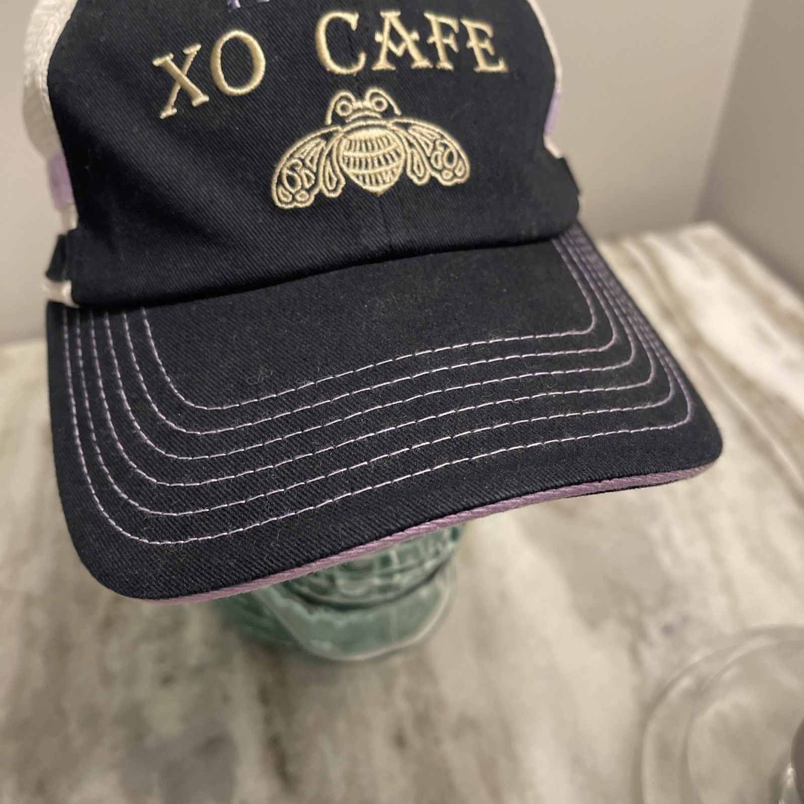 Vintage New PATRON XO CAFE HAT CAP SNAP BACK MESH TRUCKER Size ONE SIZE - 3 Thumbnail