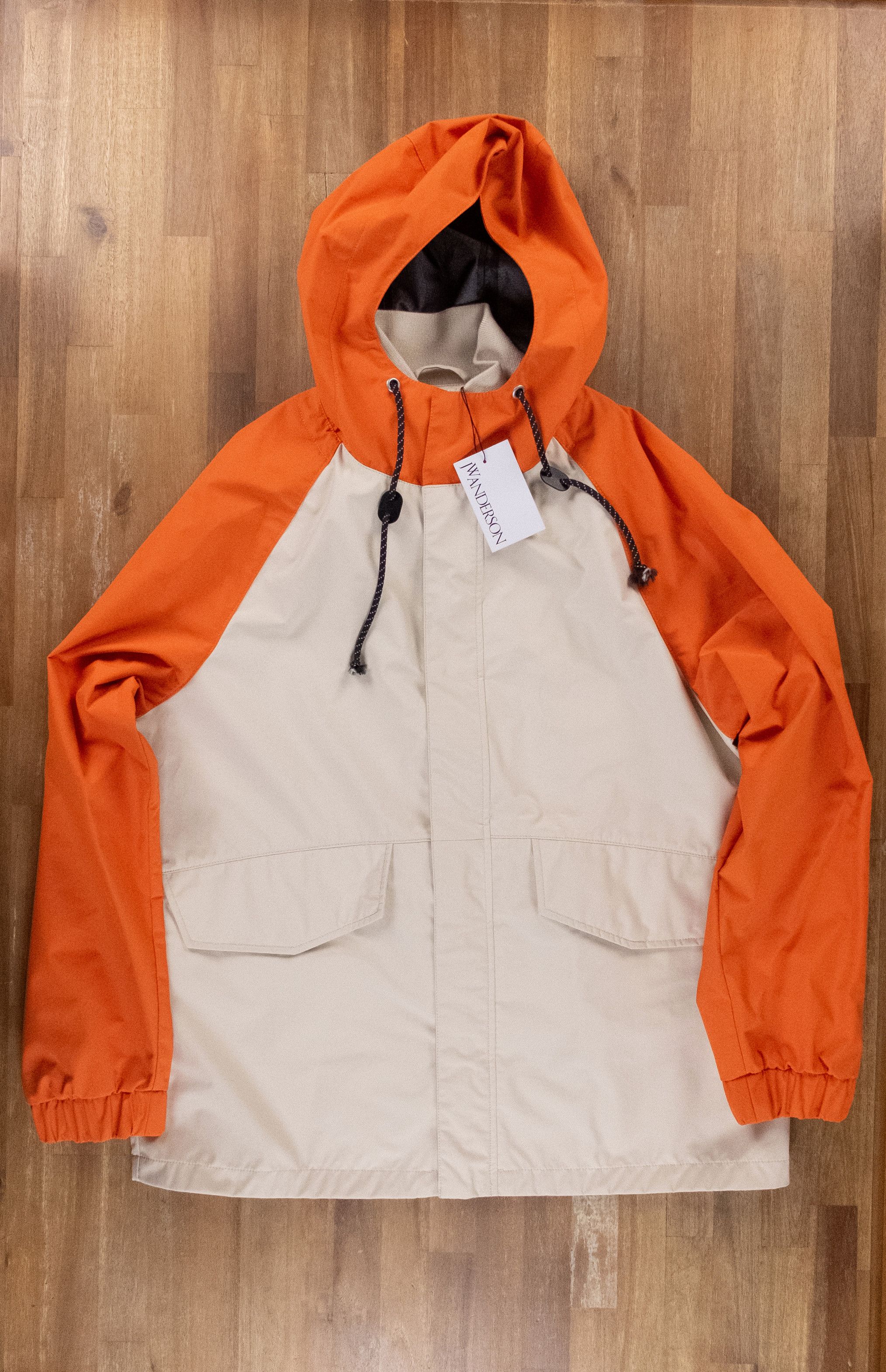 JW Anderson JW Anderson beige orange colorblock hood parka jacket Medium Size US M / EU 48-50 / 2 - 5 Thumbnail