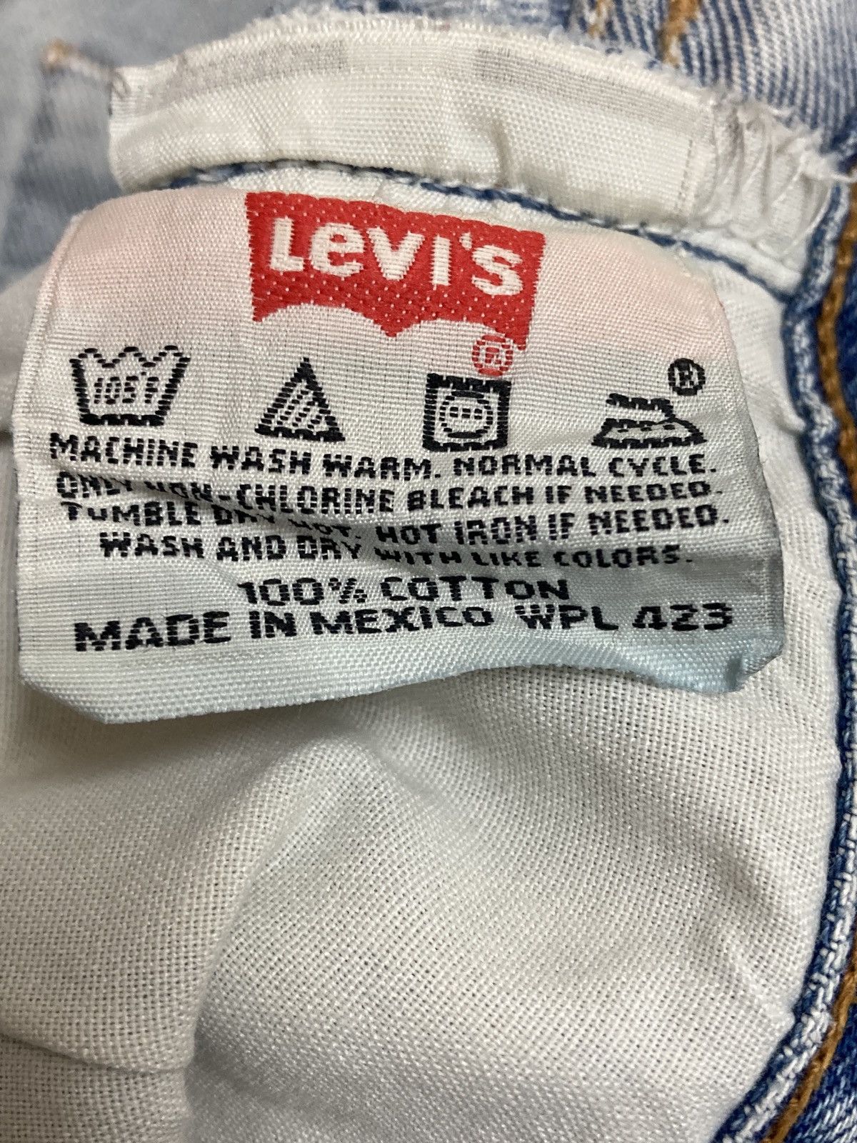 Levi's Vintage 90’s Levis 501 jeans Made in Mexico for Men Size US 36 / EU 52 - 8 Thumbnail