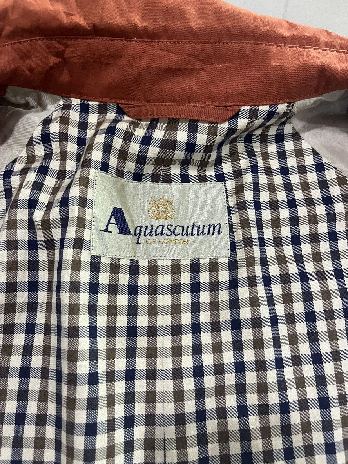 Aquascutum OFFER‼️ Vintage Aquascutum England Trench Coat Size US L / EU 52-54 / 3 - 9 Thumbnail
