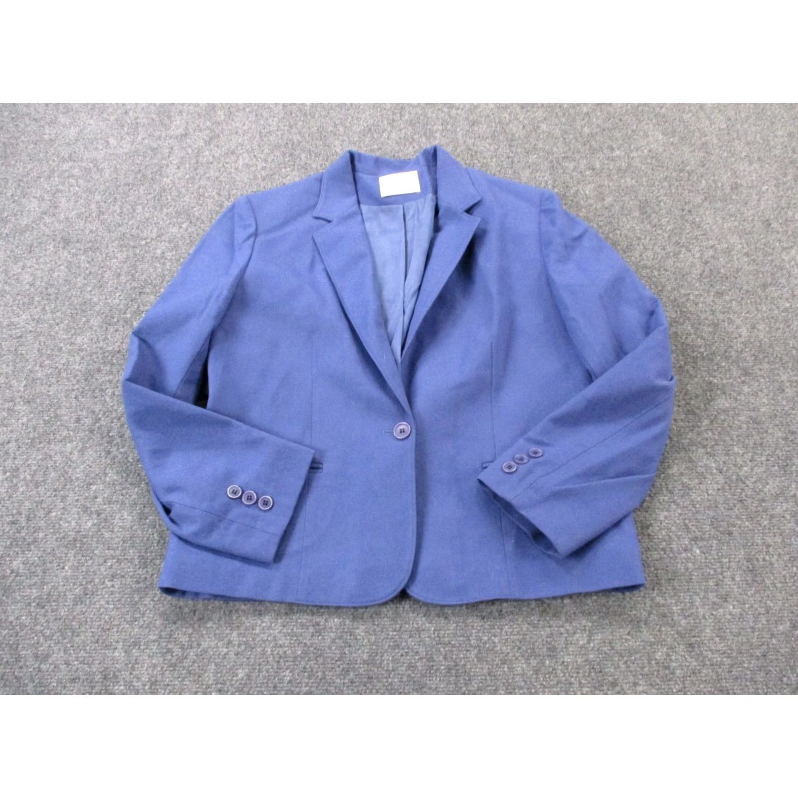 Pendleton Pendleton Jacket Womens 14 Blue Virgin Wool Sports Coat Blazer Woolen Mills USA Size XL / US 12-14 / IT 48-50 - 2 Thumbnail