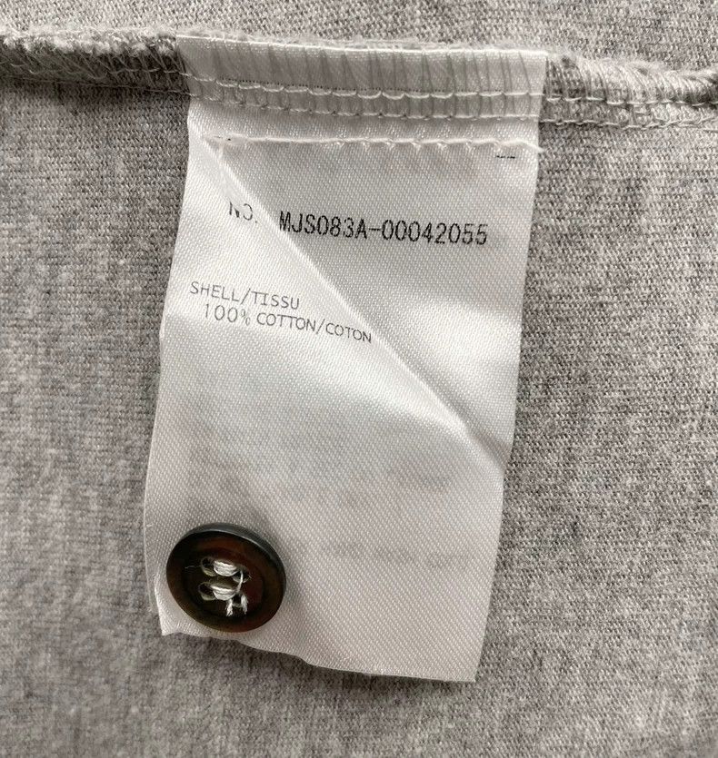 Thom Browne Thom Browne Gray striped short sleeves Size US XL / EU 56 / 4 - 6 Thumbnail
