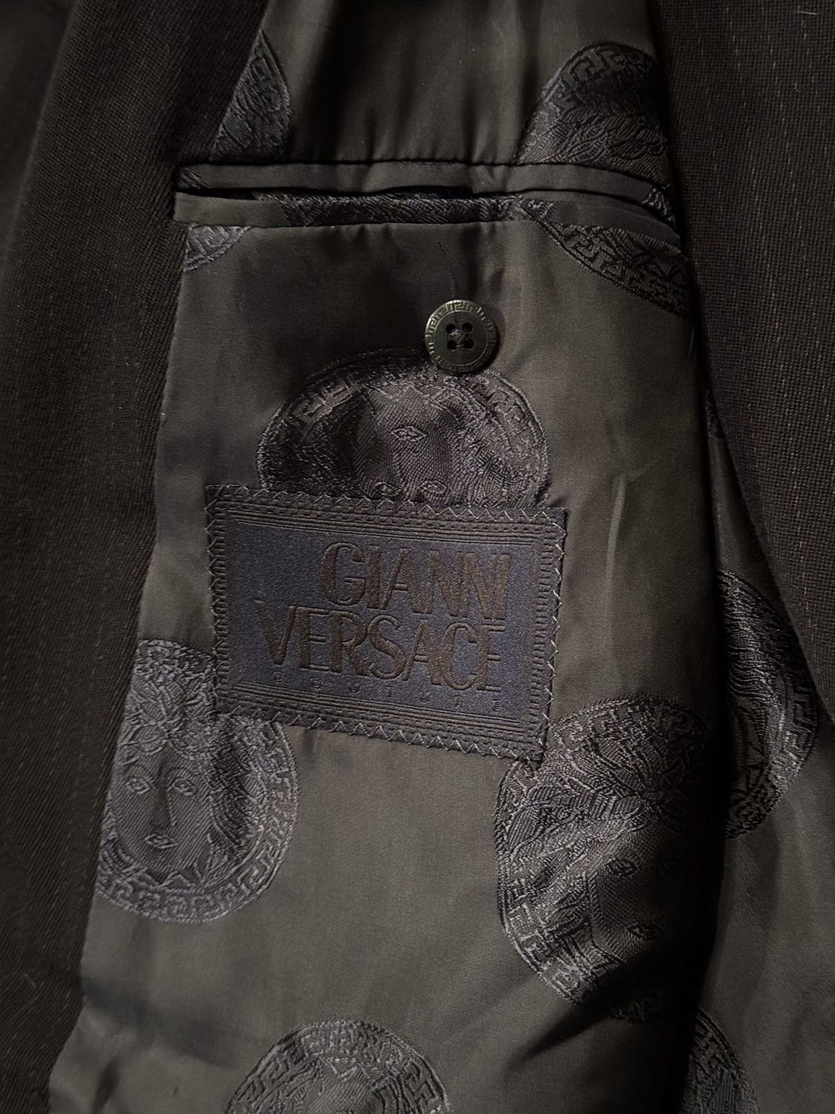 Versace Gianni Versace 1990s archive vintage blazer Size 46R - 6 Thumbnail