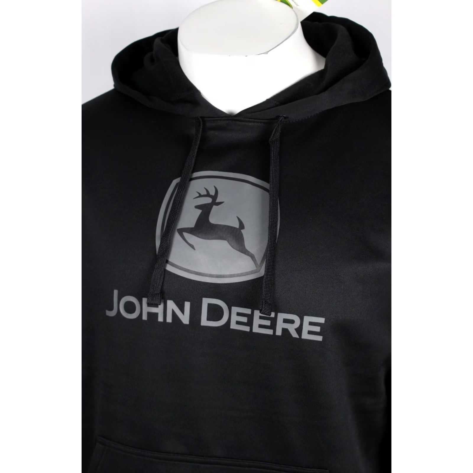 John Deere John Deere Men's Graphic Hoodie Fleece Sweatshirt M Medium Black LP69278 Size US M / EU 48-50 / 2 - 3 Thumbnail