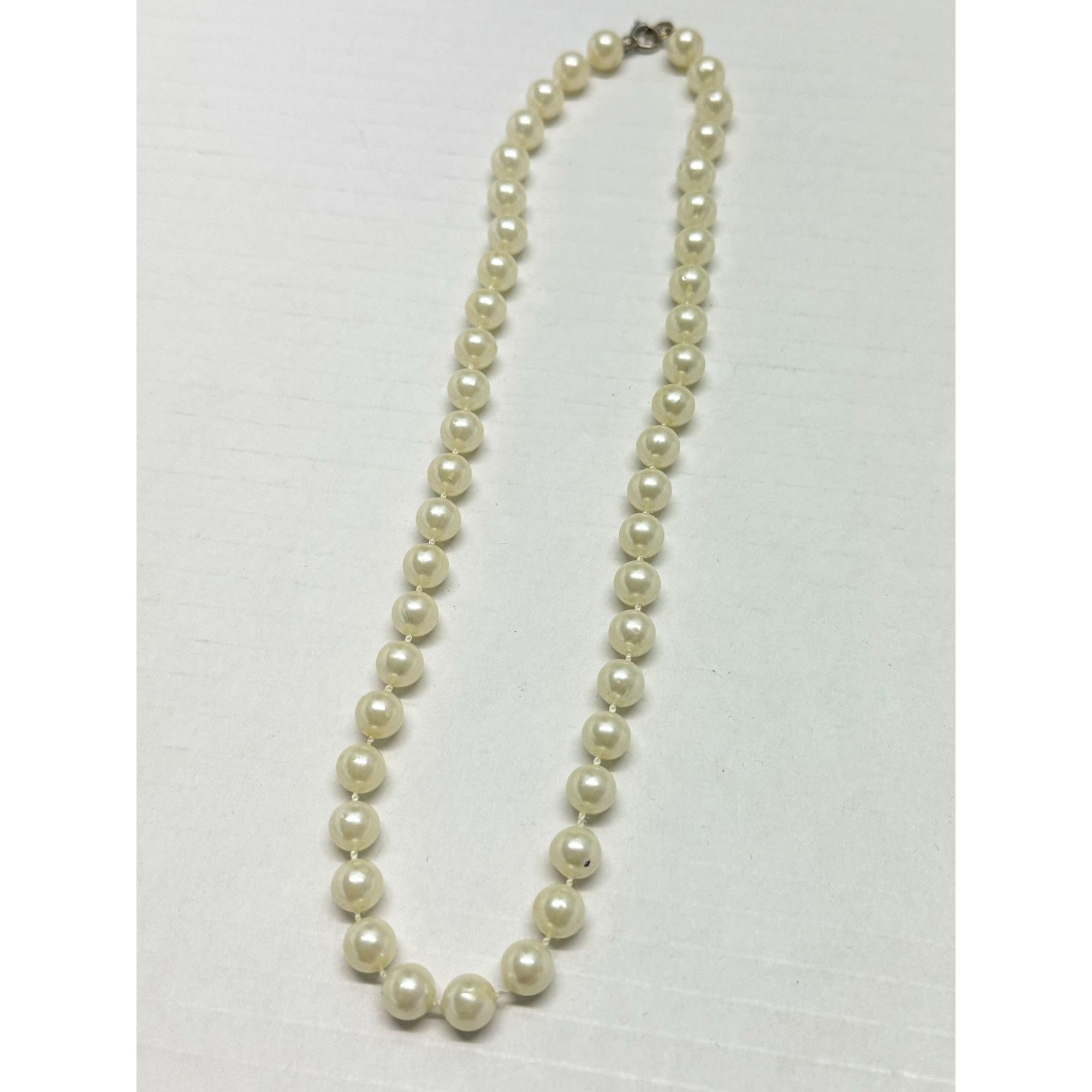 Vintage Vintage faux pearl beaded necklace Size ONE SIZE - 3 Thumbnail