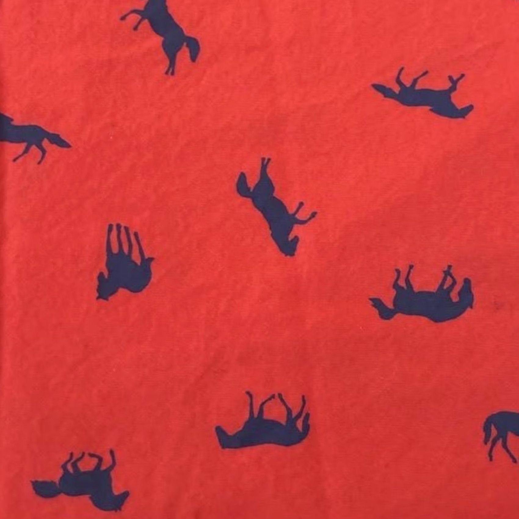 Vintage Matilda Jane X Joanna Gaines Red Horse Print Button-Up Shirt Size L Men Short Sleeve Collared, Casual, Vintage? No Size US L / EU 52-54 / 3 - 6 Thumbnail
