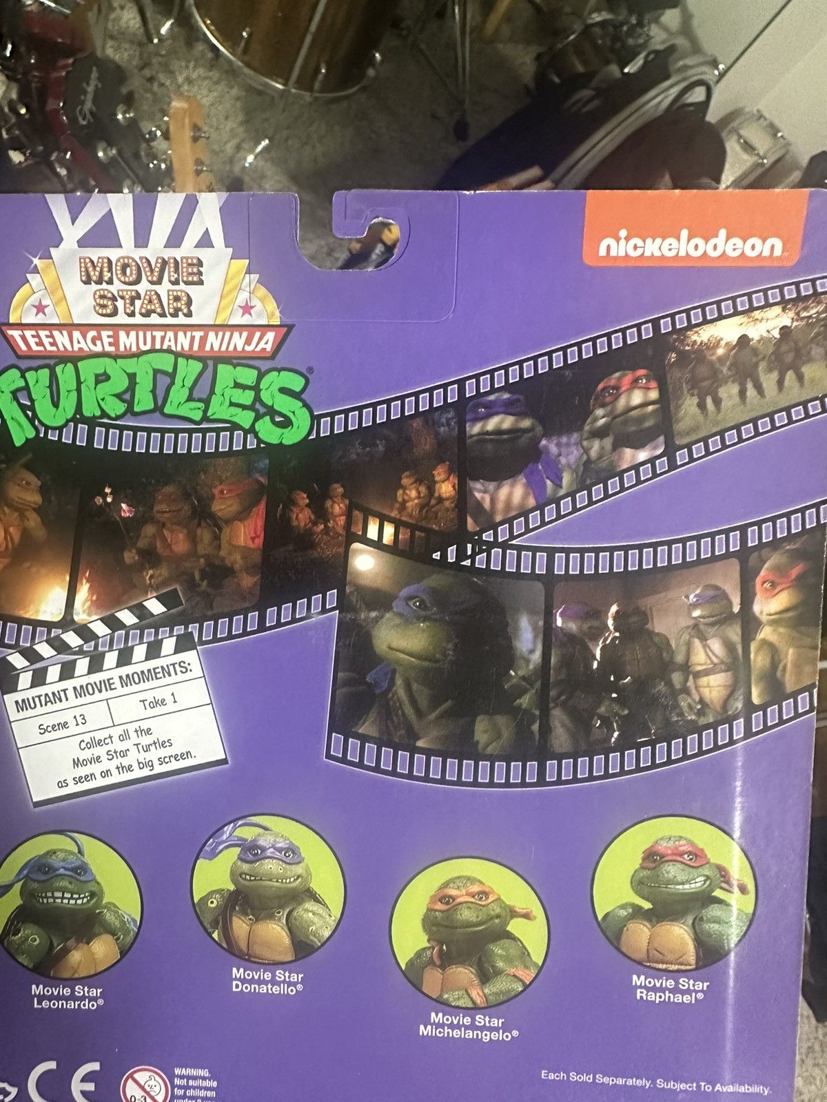 Nickelodeon Original 1990s tea age mutant ninja turtle action figure Size ONE SIZE - 3 Thumbnail