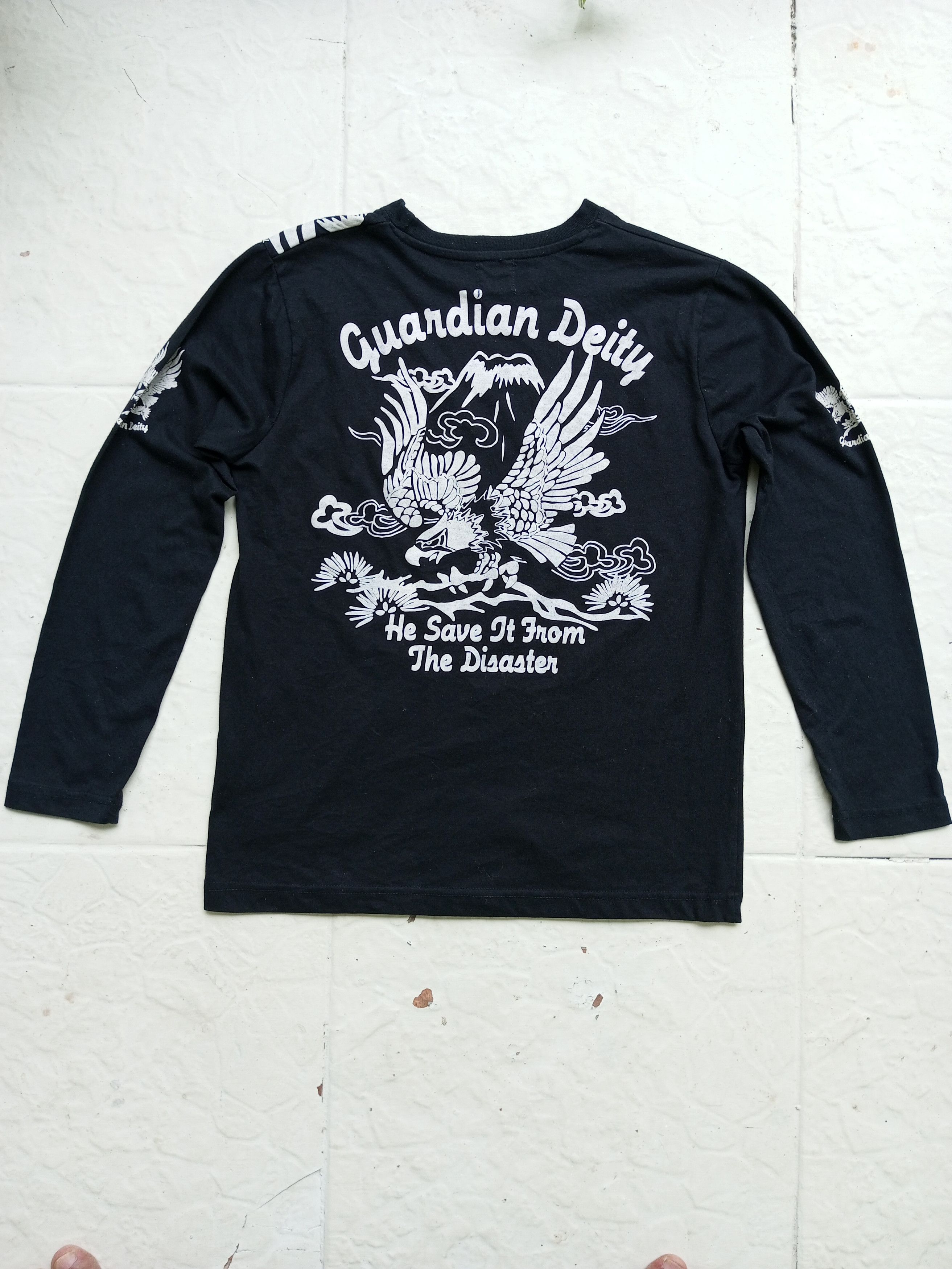 Japanese Brand Guardian Deity He Save From The Disaster long Sleeve t-shirt Size US S / EU 44-46 / 1 - 10 Thumbnail