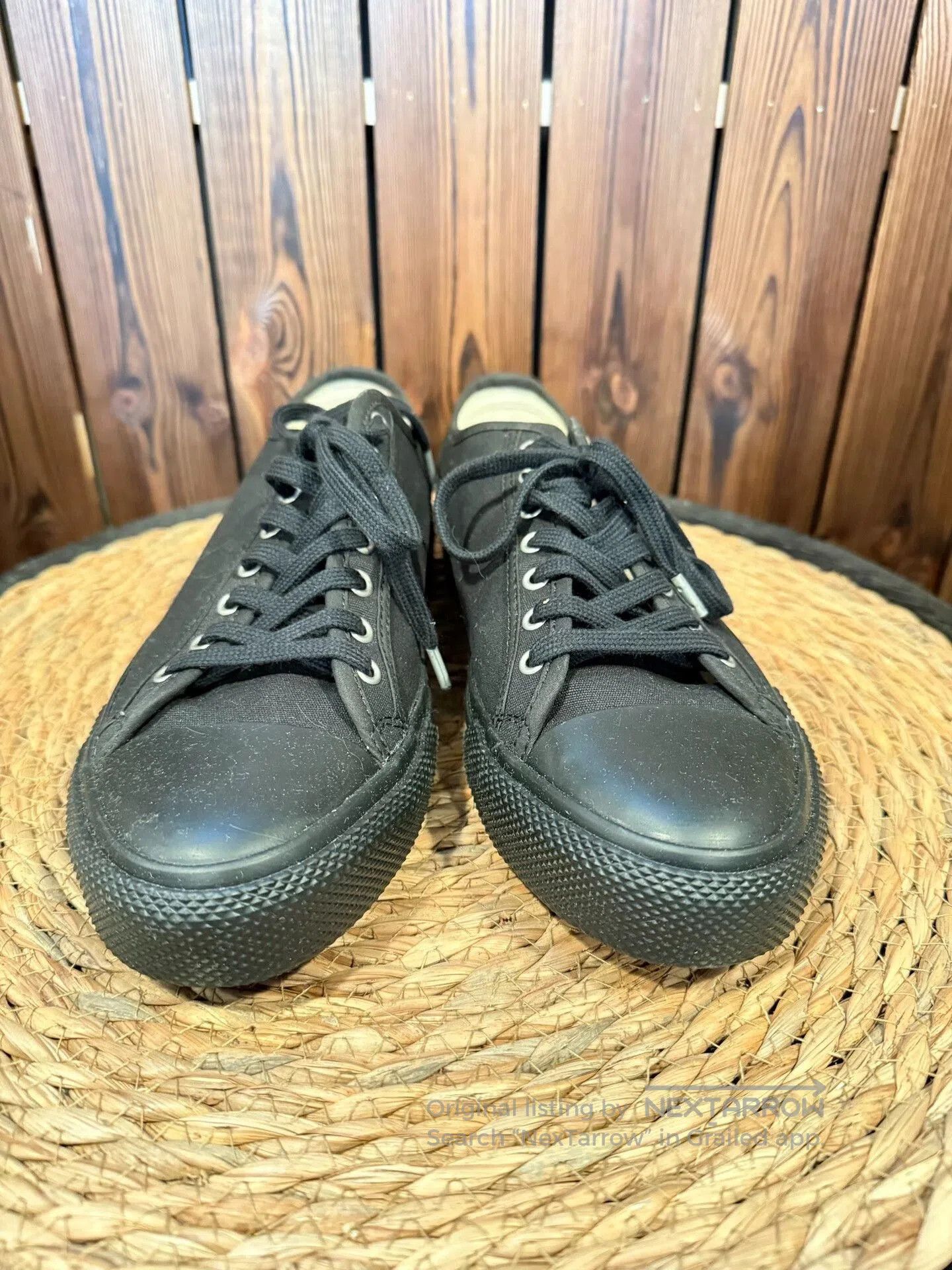 RRL Ralph Lauren RRL Black Sailer Sneaker. Size US 8 / EU 41 - 1 Thumbnail