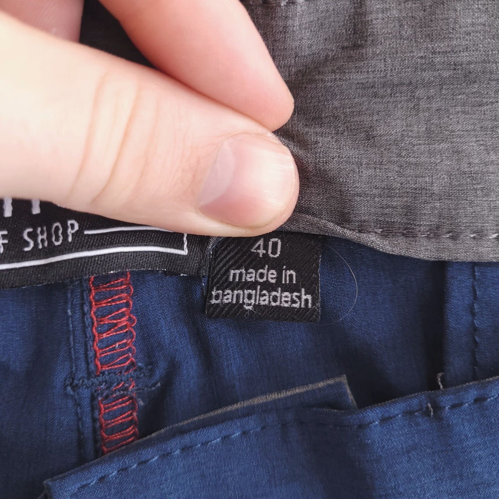 Vintage 17th Street Shorts Mens 40 Blue Hybrid Chino Casual Swim Shirt? Size US 40 / EU 56 - 3 Thumbnail