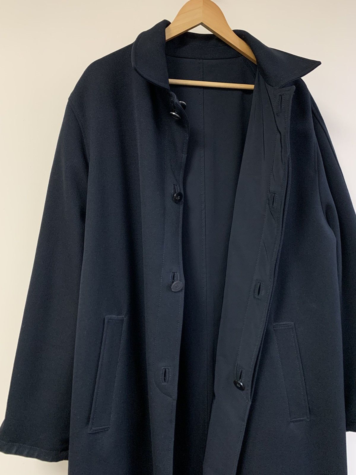 Prada Prada Double-Sided Trench Coat Wool , Nylon Men’s size L Size US L / EU 52-54 / 3 - 3 Thumbnail