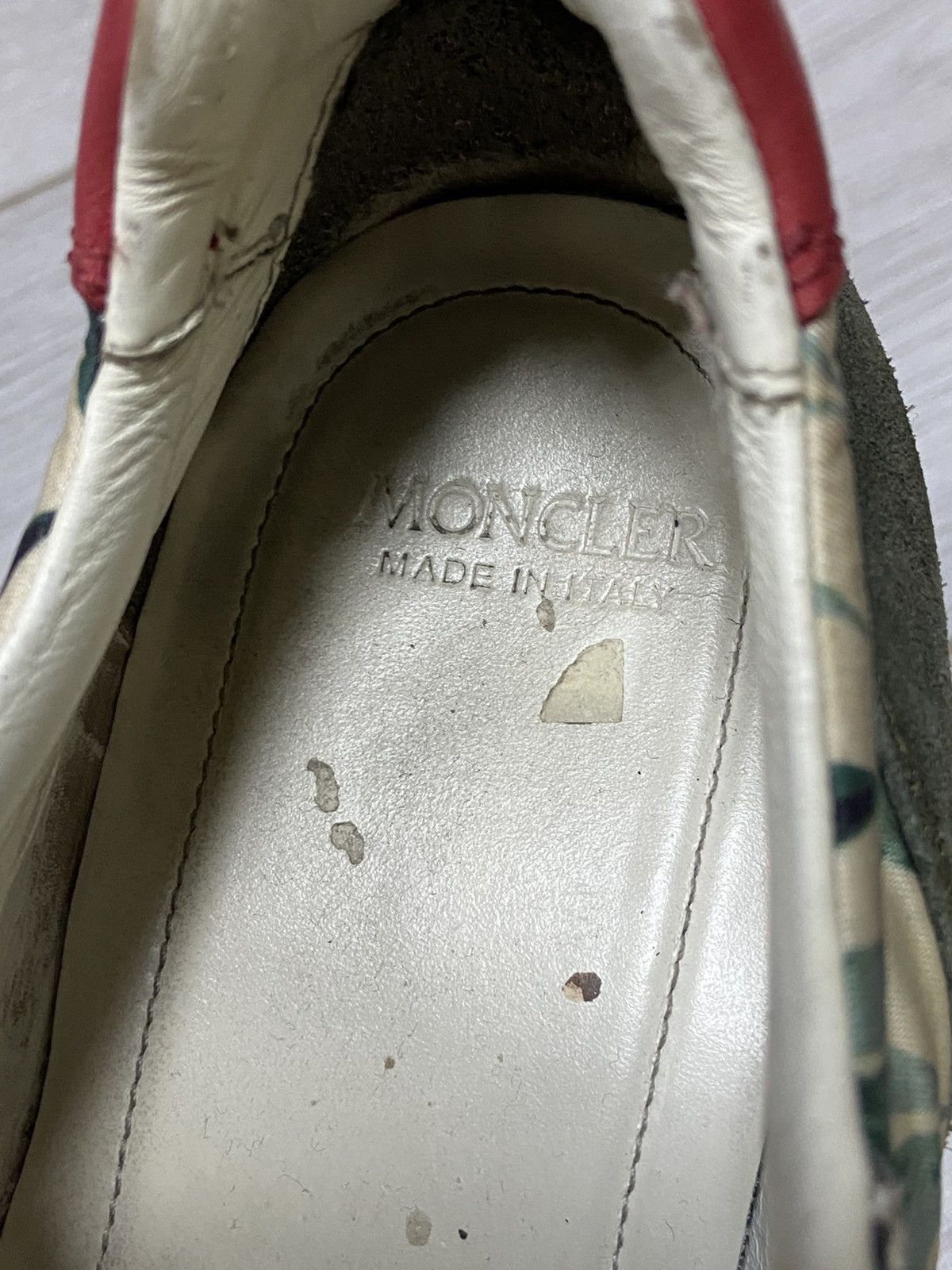 Moncler Moncler 🇫🇷 palm sneakers suede Size US 7.5 / EU 40-41 - 15 Thumbnail