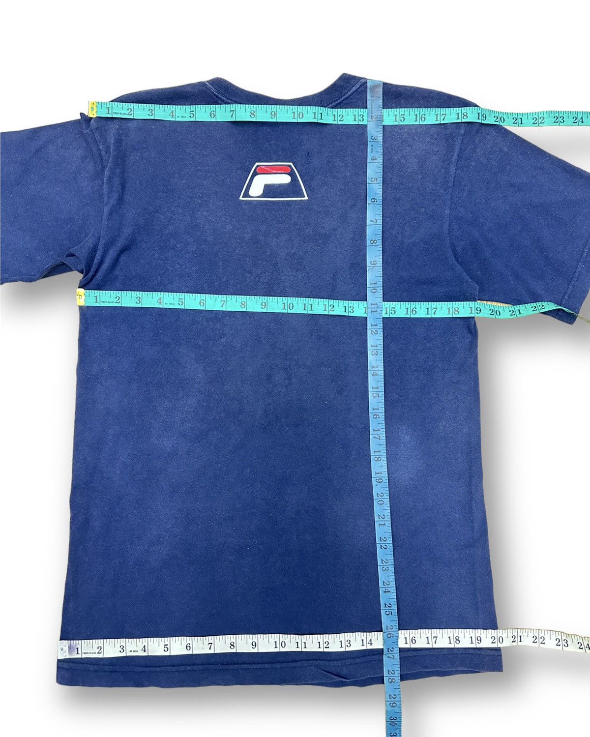 Fila × Vintage Vintage 90s Fila Big Logo Usa Tshirt A222 Size US S / EU 44-46 / 1 - 3 Thumbnail