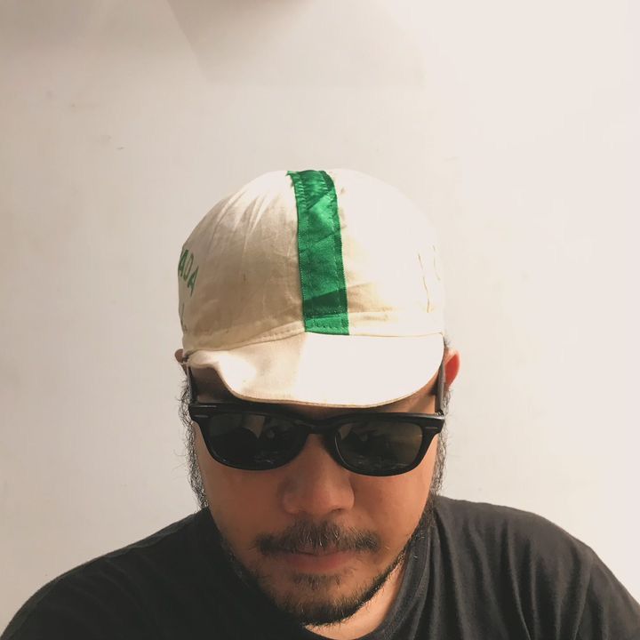 Vintage Vintage Cycling Cap Canada O.M.C.A Broken cap White green Size ONE SIZE - 7 Thumbnail