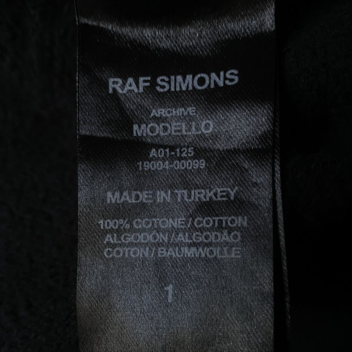 Raf Simons Raf Simons Archive Redux Antwerp Oversize Hoodie Size US L / EU 52-54 / 3 - 7 Thumbnail