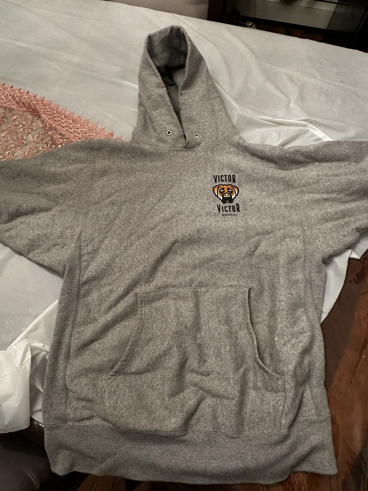 Human Made × Wtaps Human Made x WTAPS Sweethearts Hoodie White Sz