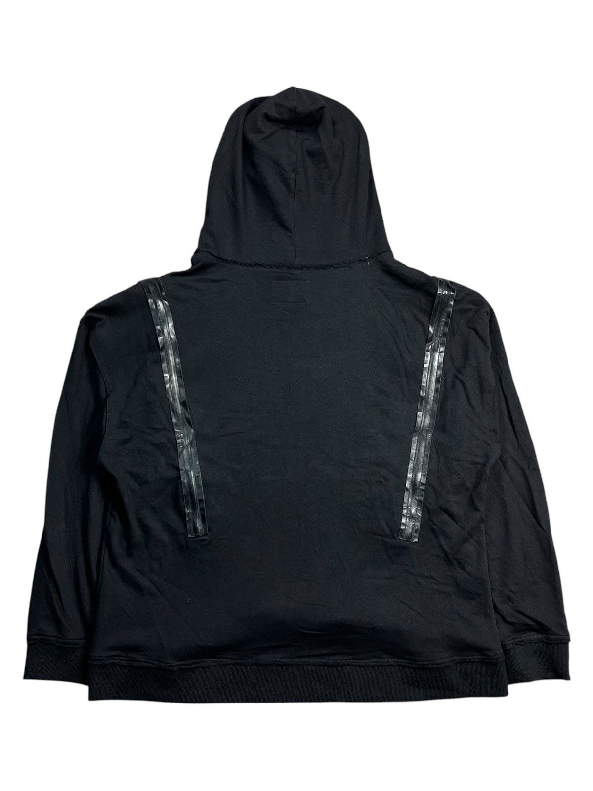 20471120 2000s Yoikadakada - PVC Metal Hoodie Size US M / EU 48-50 / 2 - 2 Thumbnail