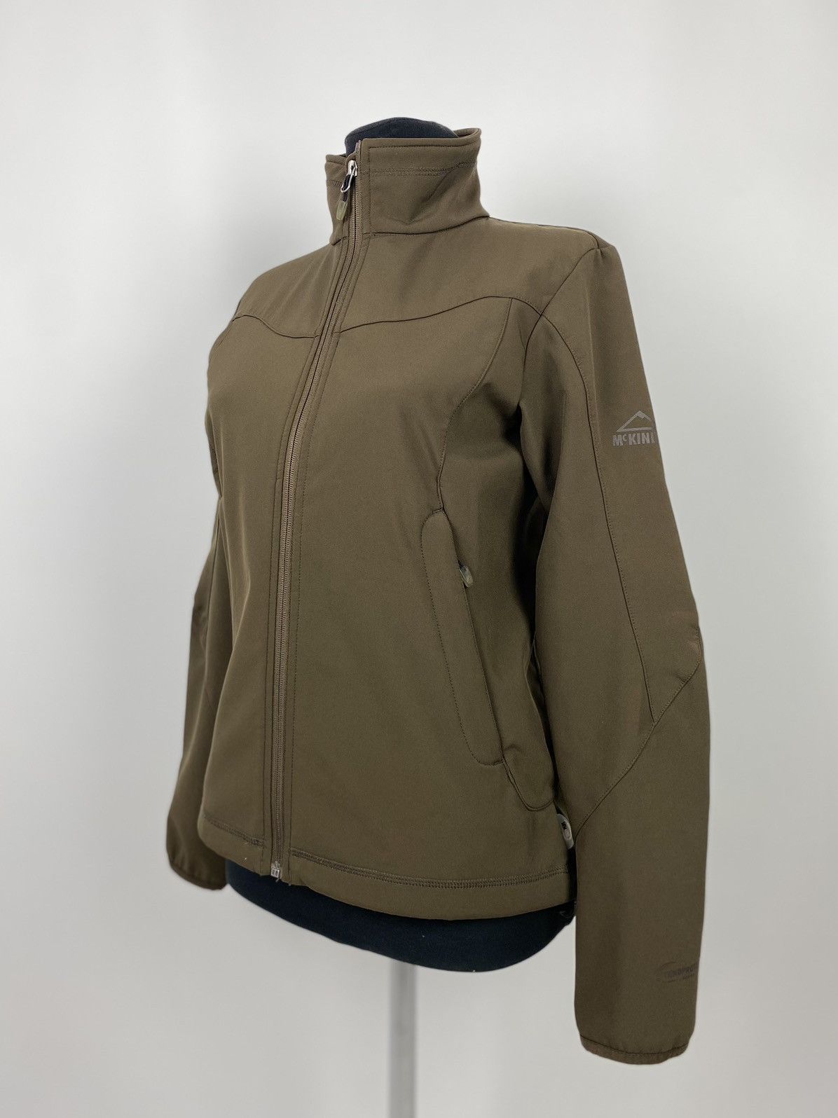 Other McKinley Brown Soft Shell Fleece Lined Jacket Size XS / US 0-2 / IT 36-38 - 12 Thumbnail