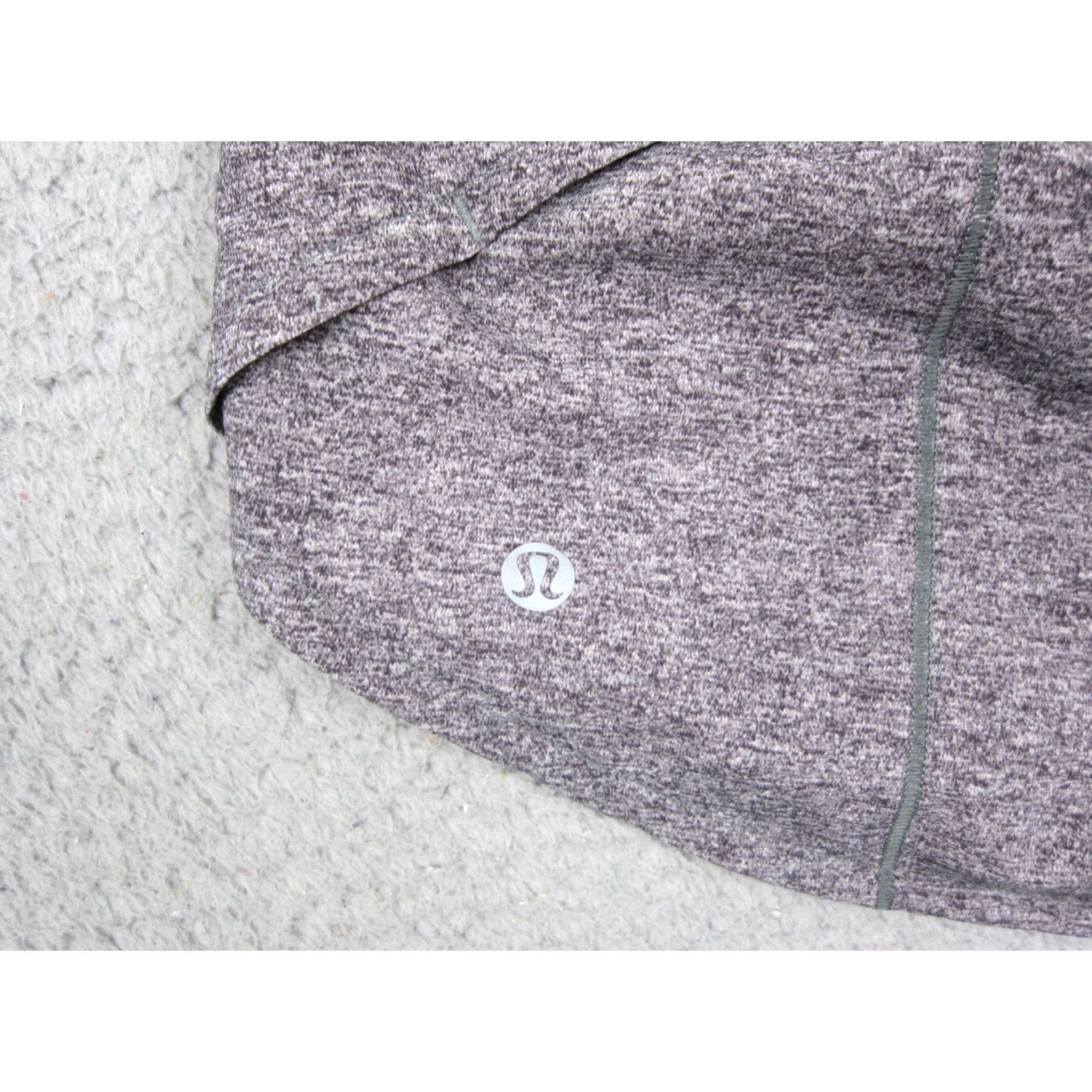 Lululemon Lululemon Shorts Womens Size 6 Gray Black Speed Up Athletic Running Gym Workout Size 28" / US 6 / IT 42 - 7 Thumbnail