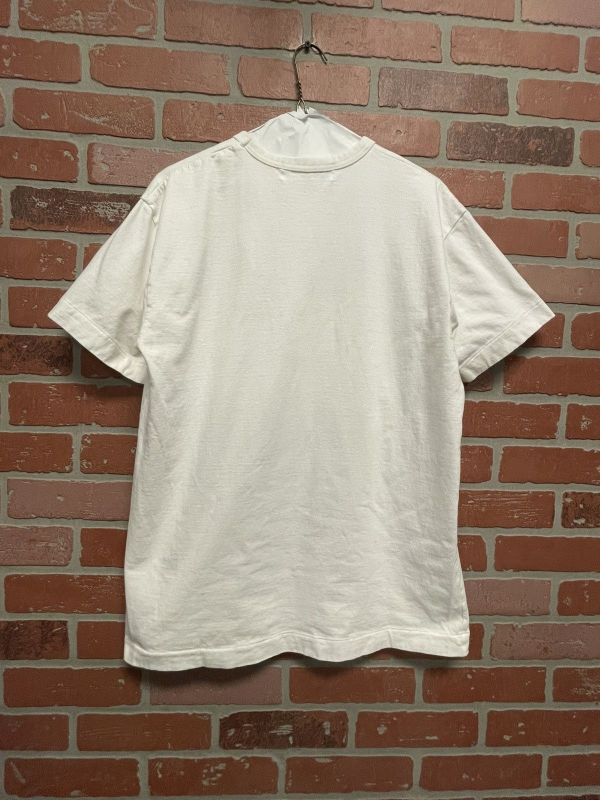 Comme des Garcons Size XL - Comme des Garcons PLAY Play Inverted Text T-shirt Size US XL / EU 56 / 4 - 5 Thumbnail